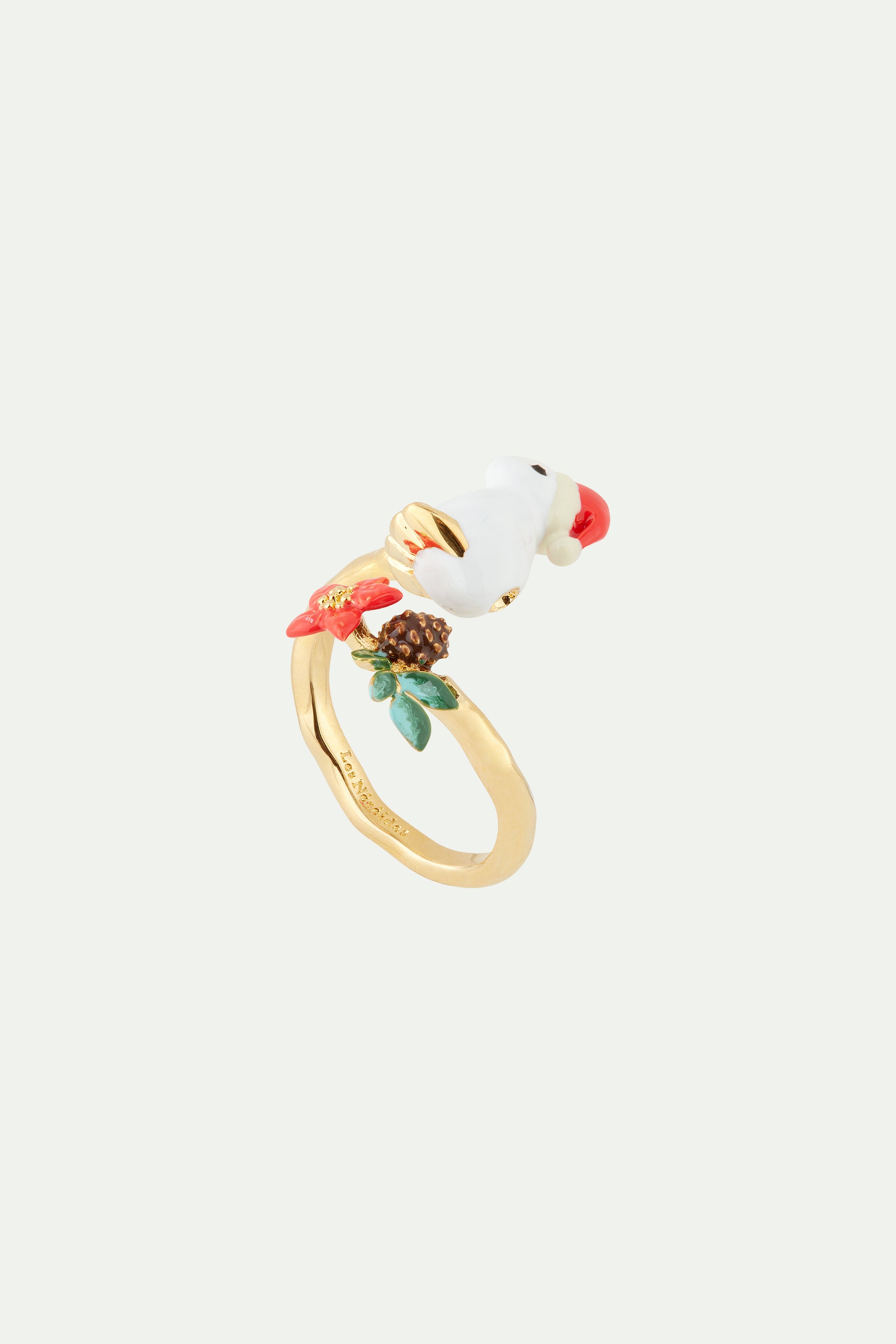 Les nereides Christmas rabbit adjustable sale ring