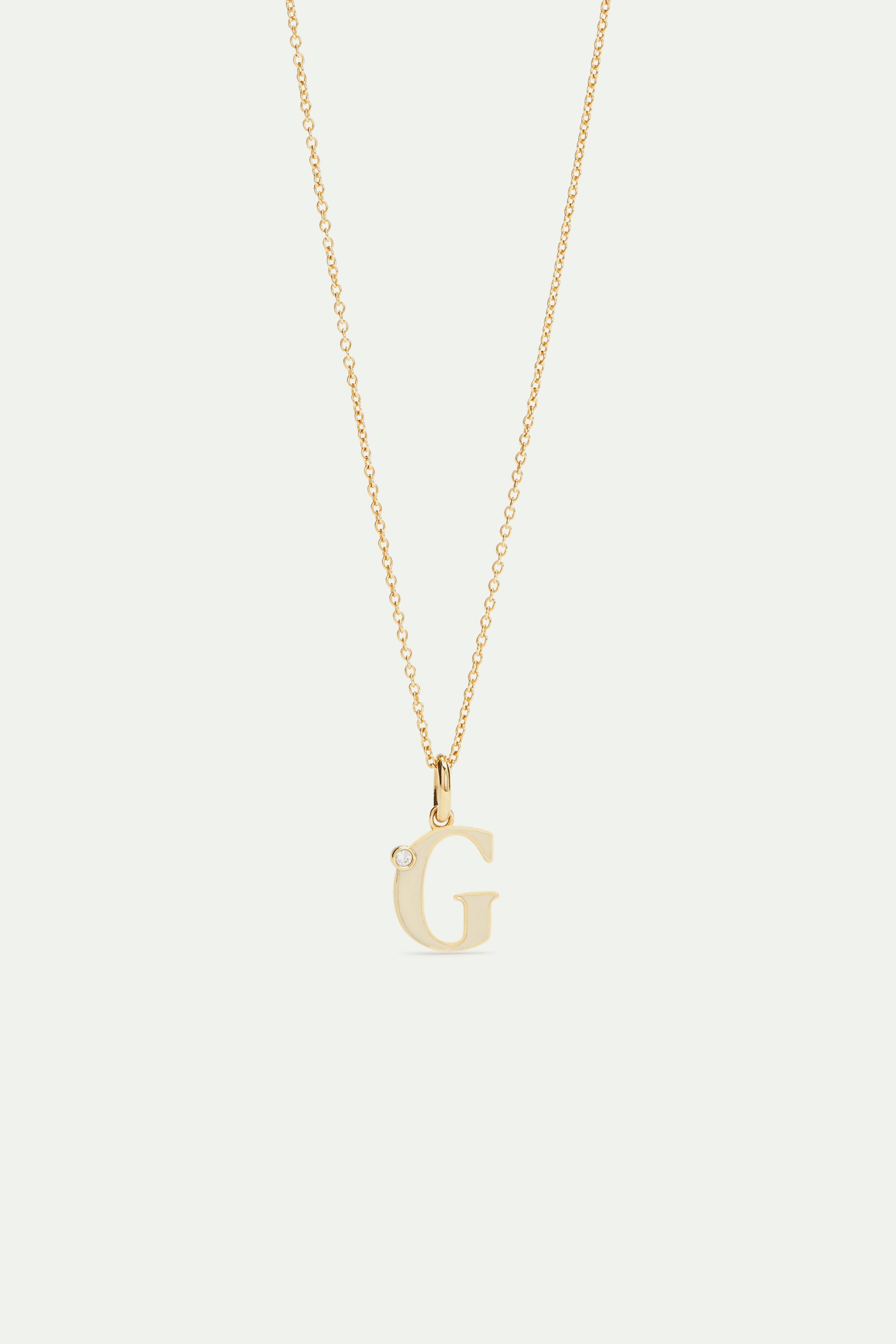 G pendant store necklace