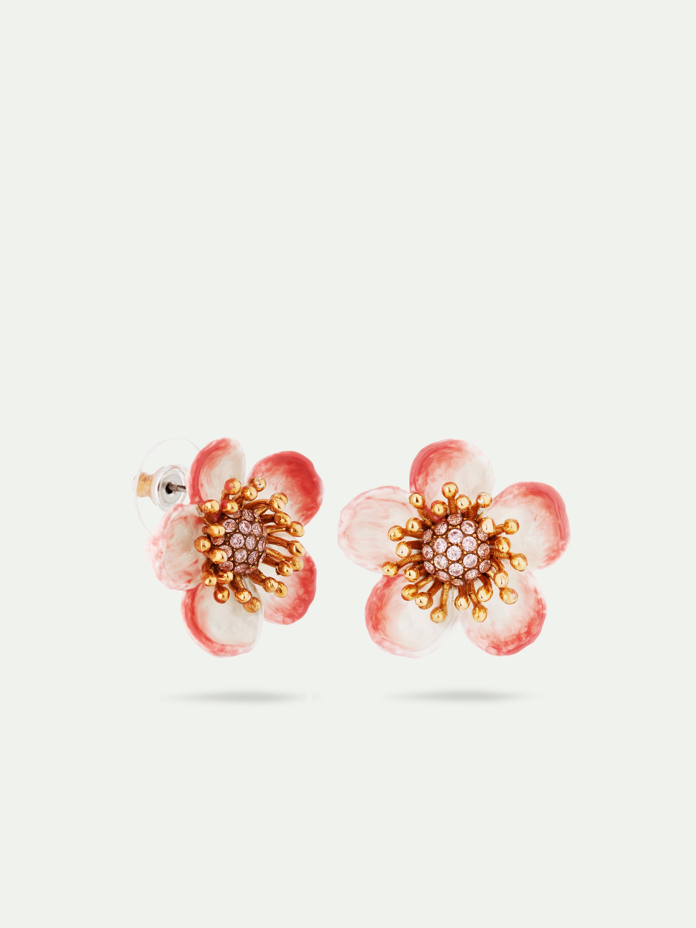 Boucles d'oreilles fleur de pommier
