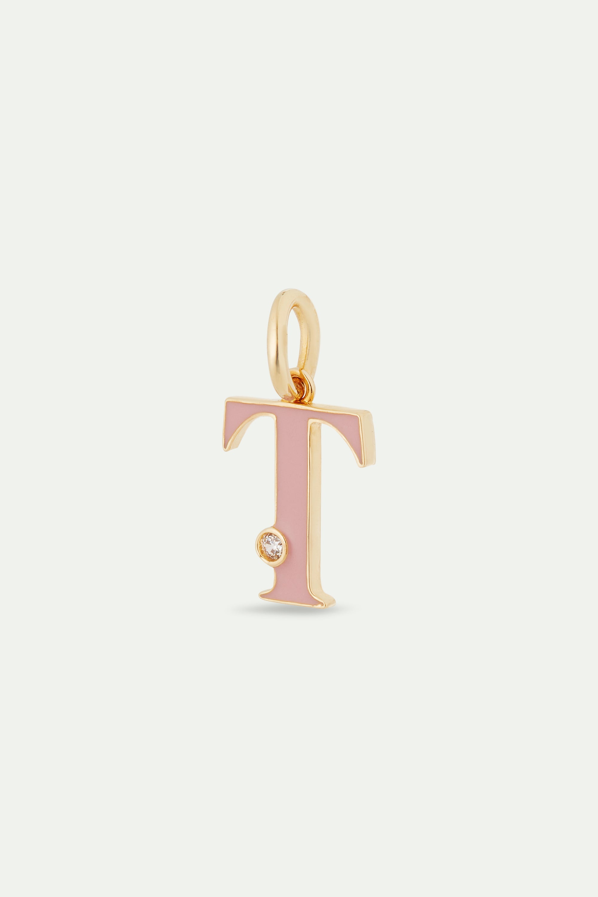 Letter T pendant necklace