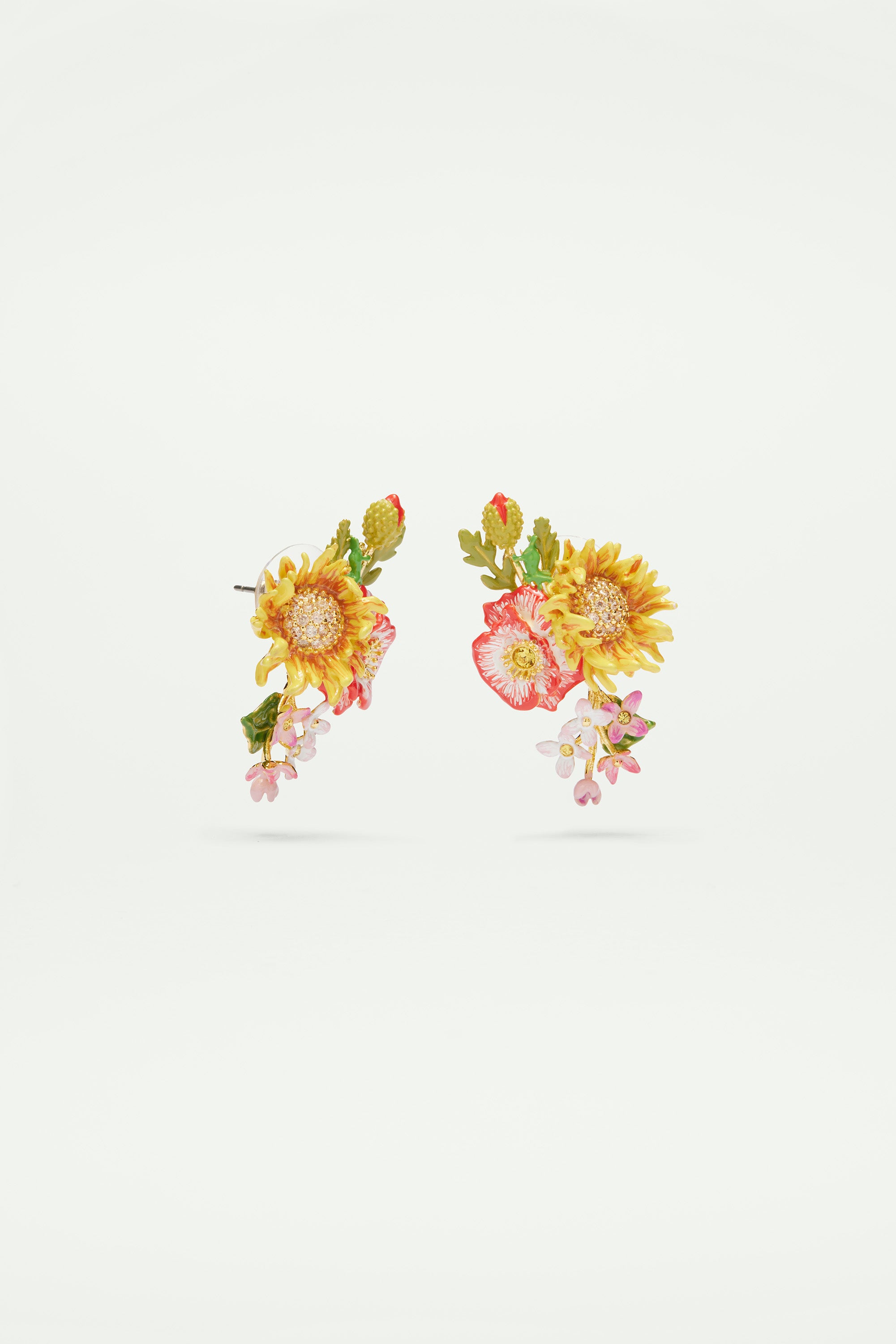 Wildflower post earrings