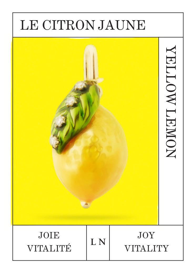 Lemon pendant: Joy and Vitality