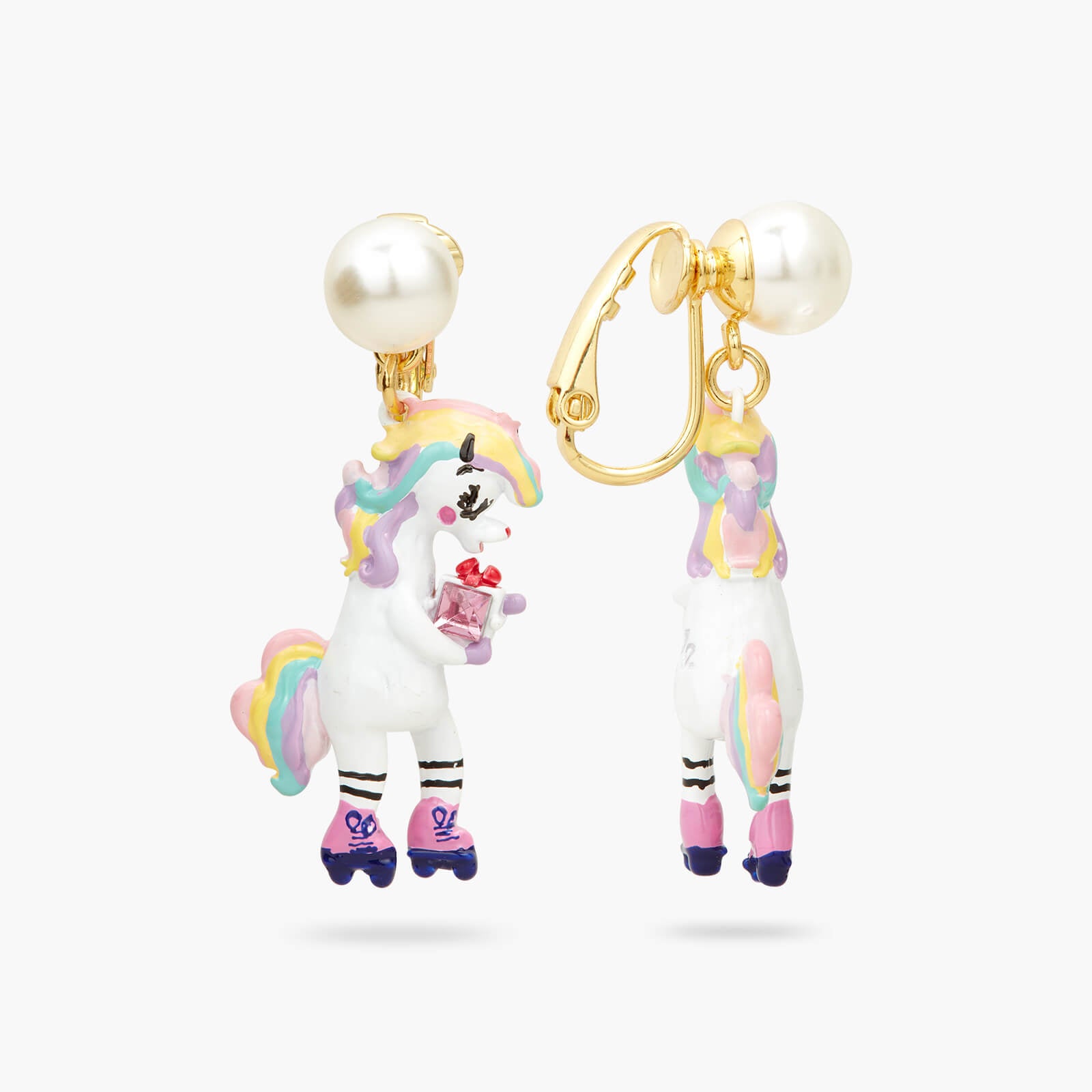 Boucles d'Oreilles Tiges Licorne