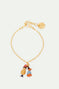 Bracelet charm's petite fille et teckel