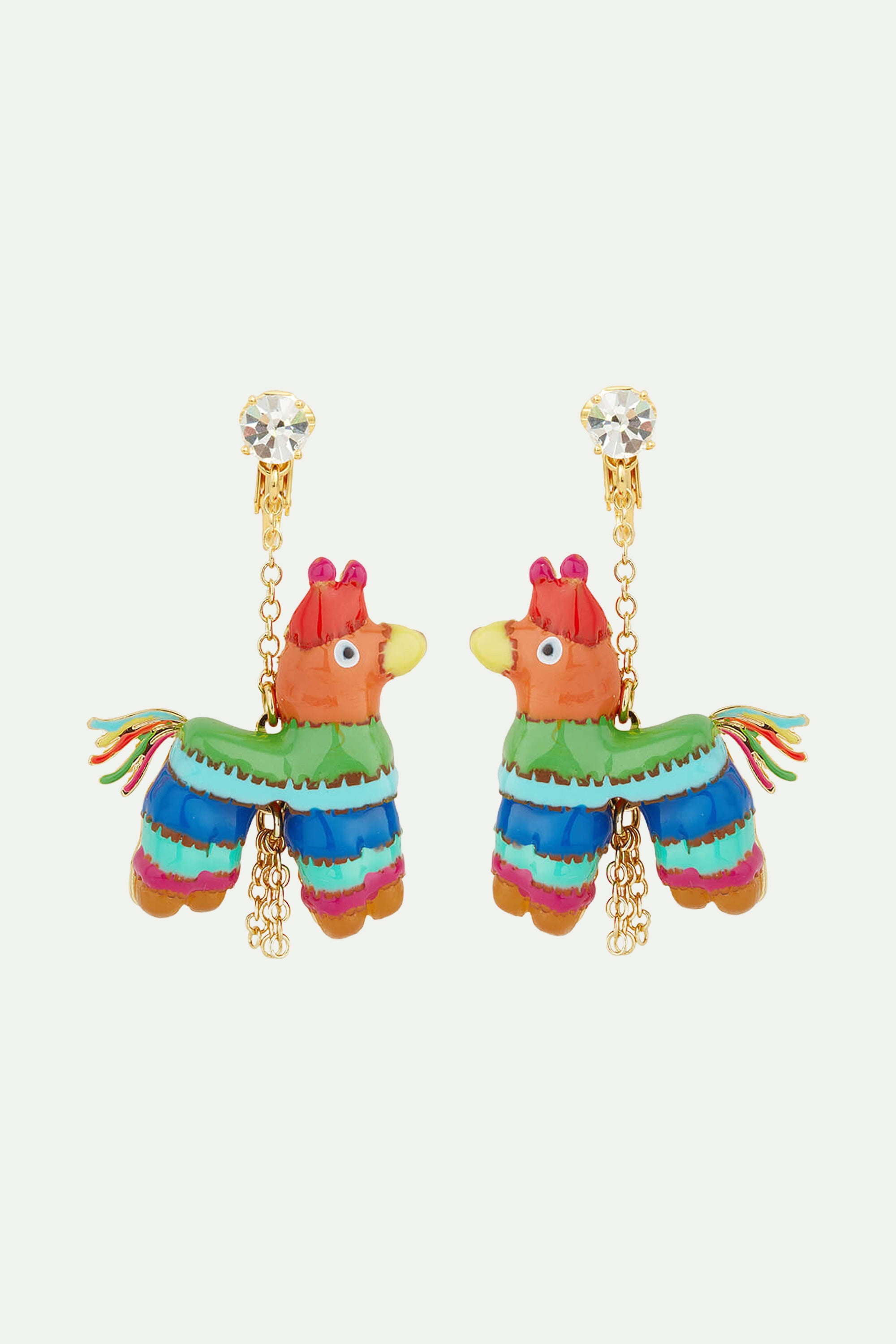 Piñata post earrings