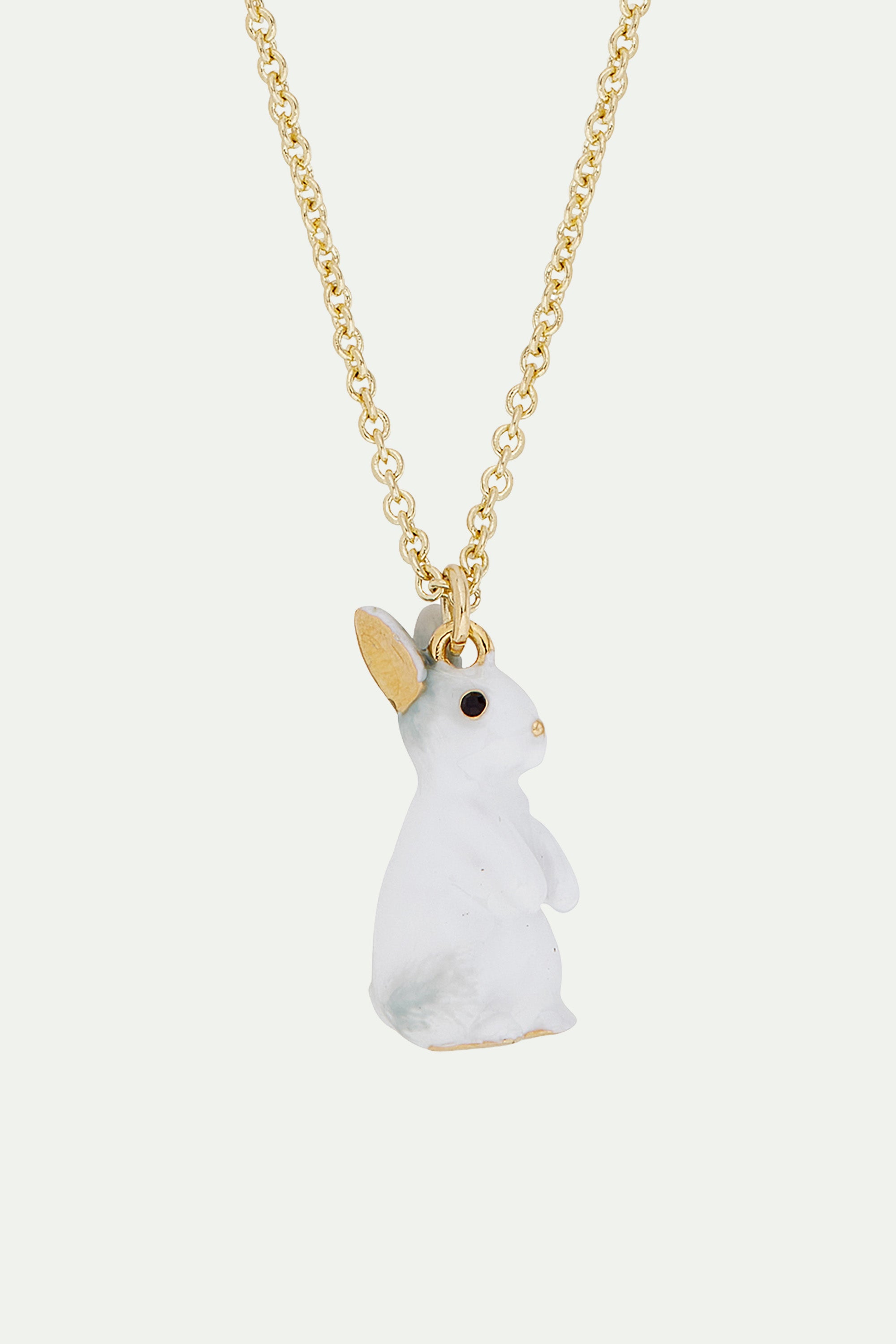 Lunar near year rabbit pendant necklace