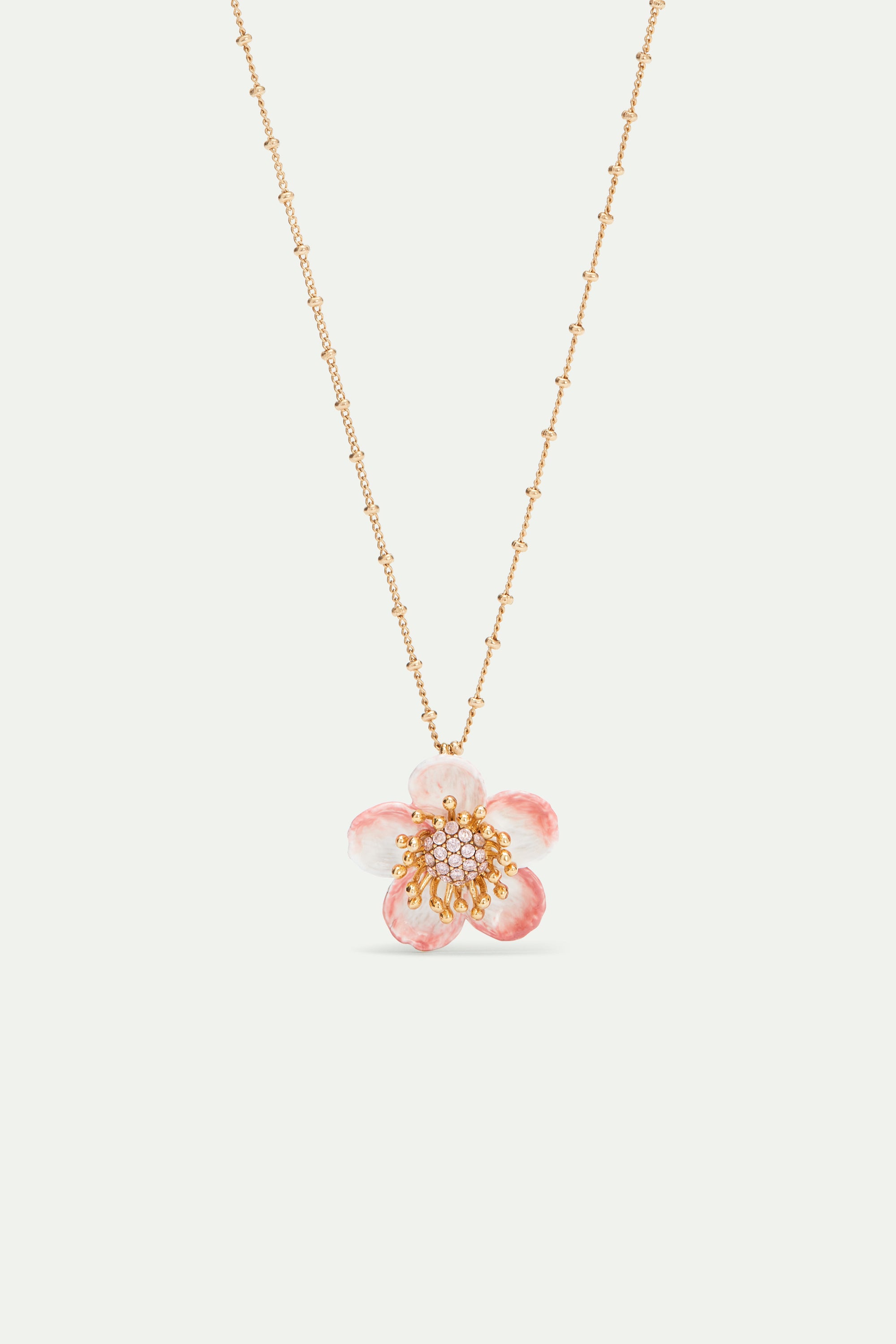 Collier pendentif fleur de pommier