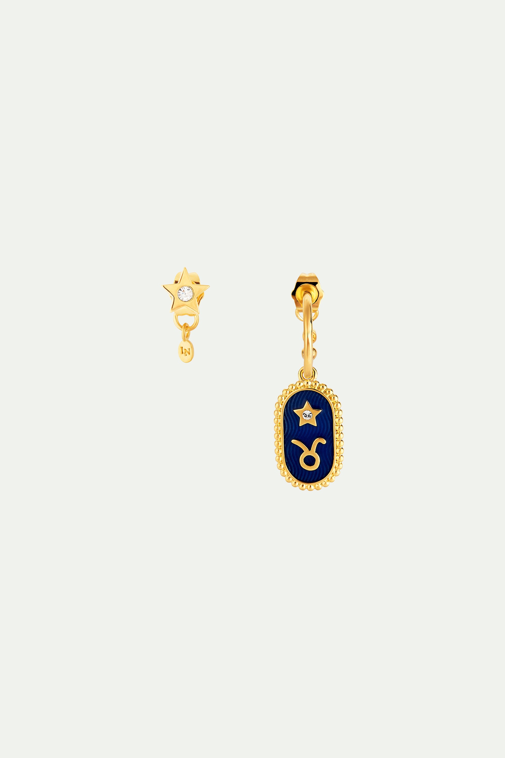 Taurus Zodiac Sign Stud Earrings