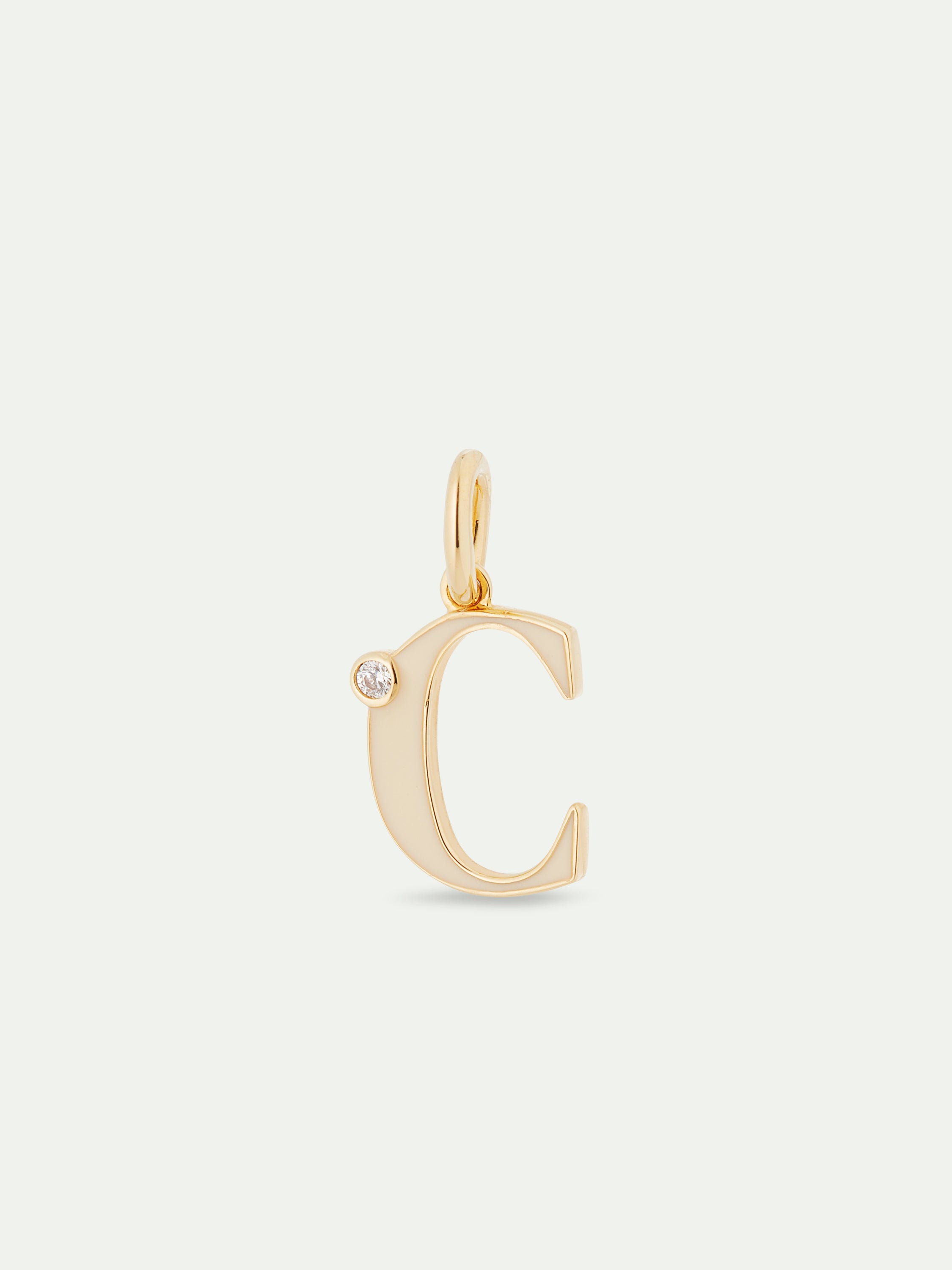 Letter C pendant necklace