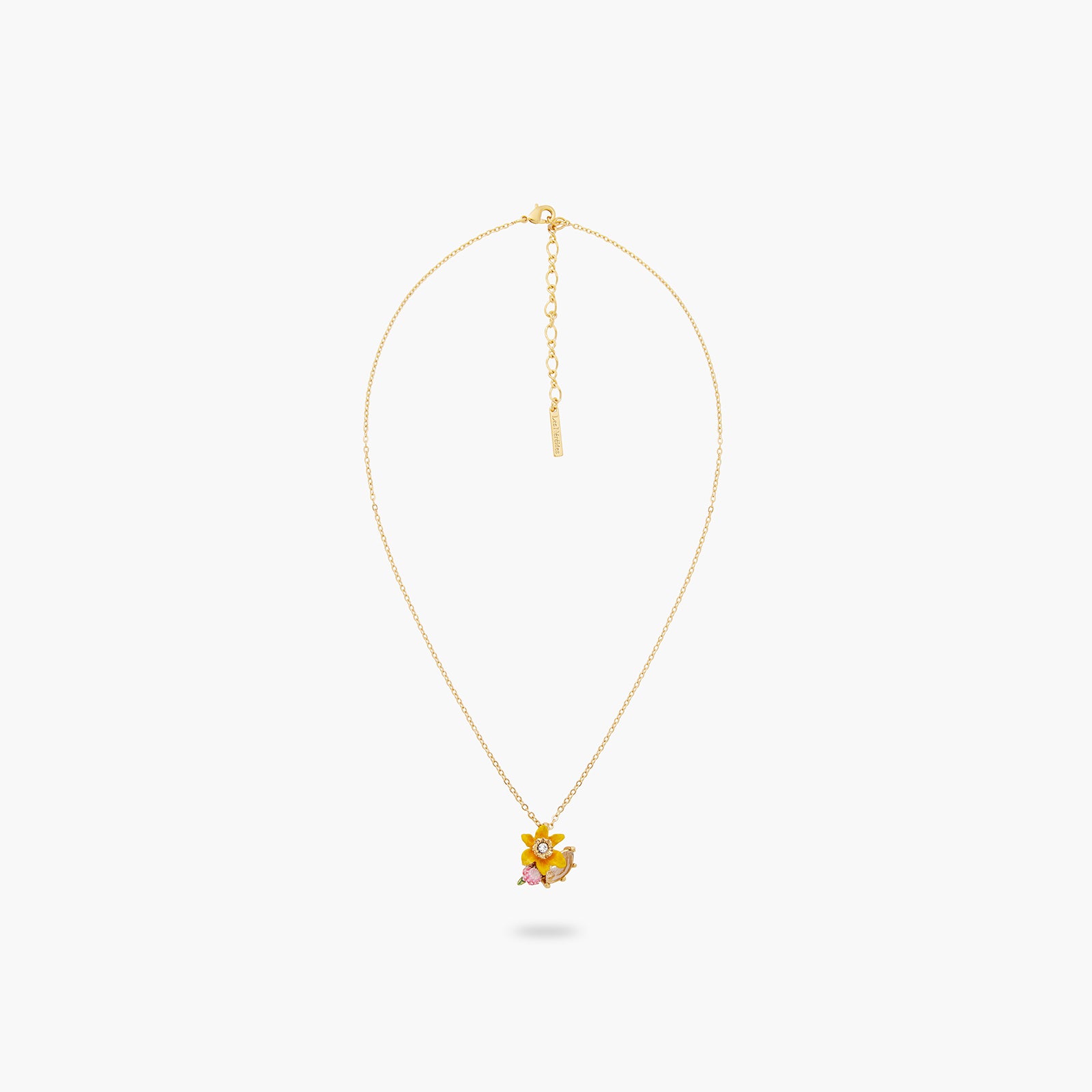 Daffodil pendant necklace