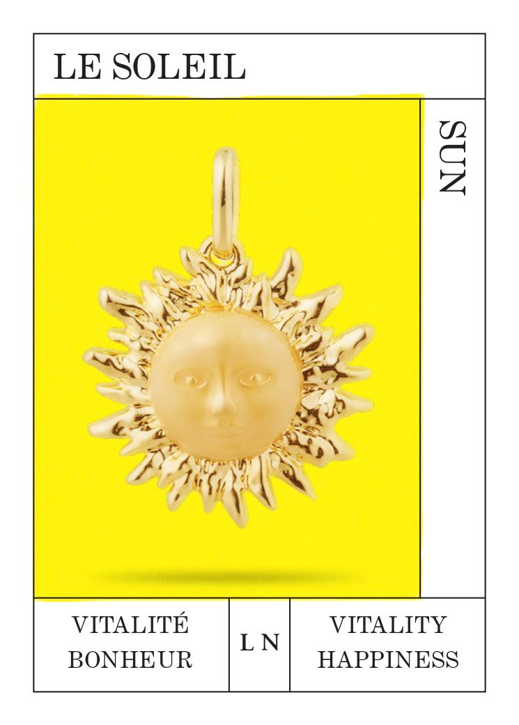 Sun pendant: Vitality and Happiness
