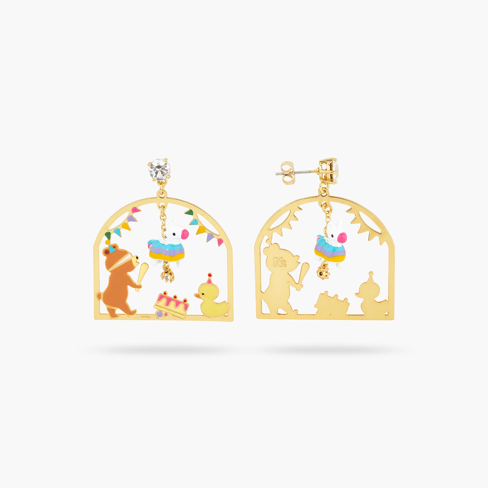 Boucles d'Oreilles Tiges Piñata Party