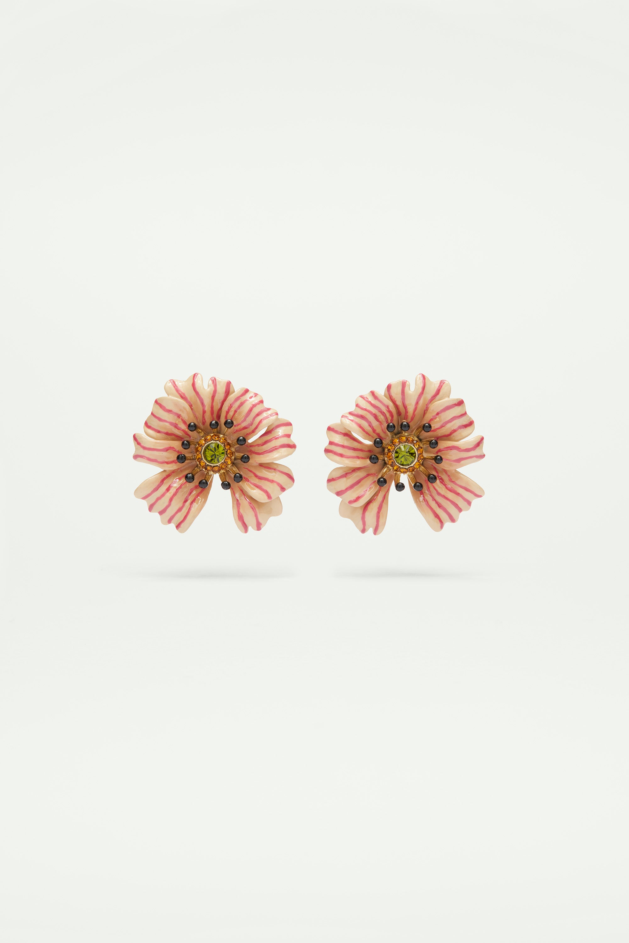Cosmos flower post earrings