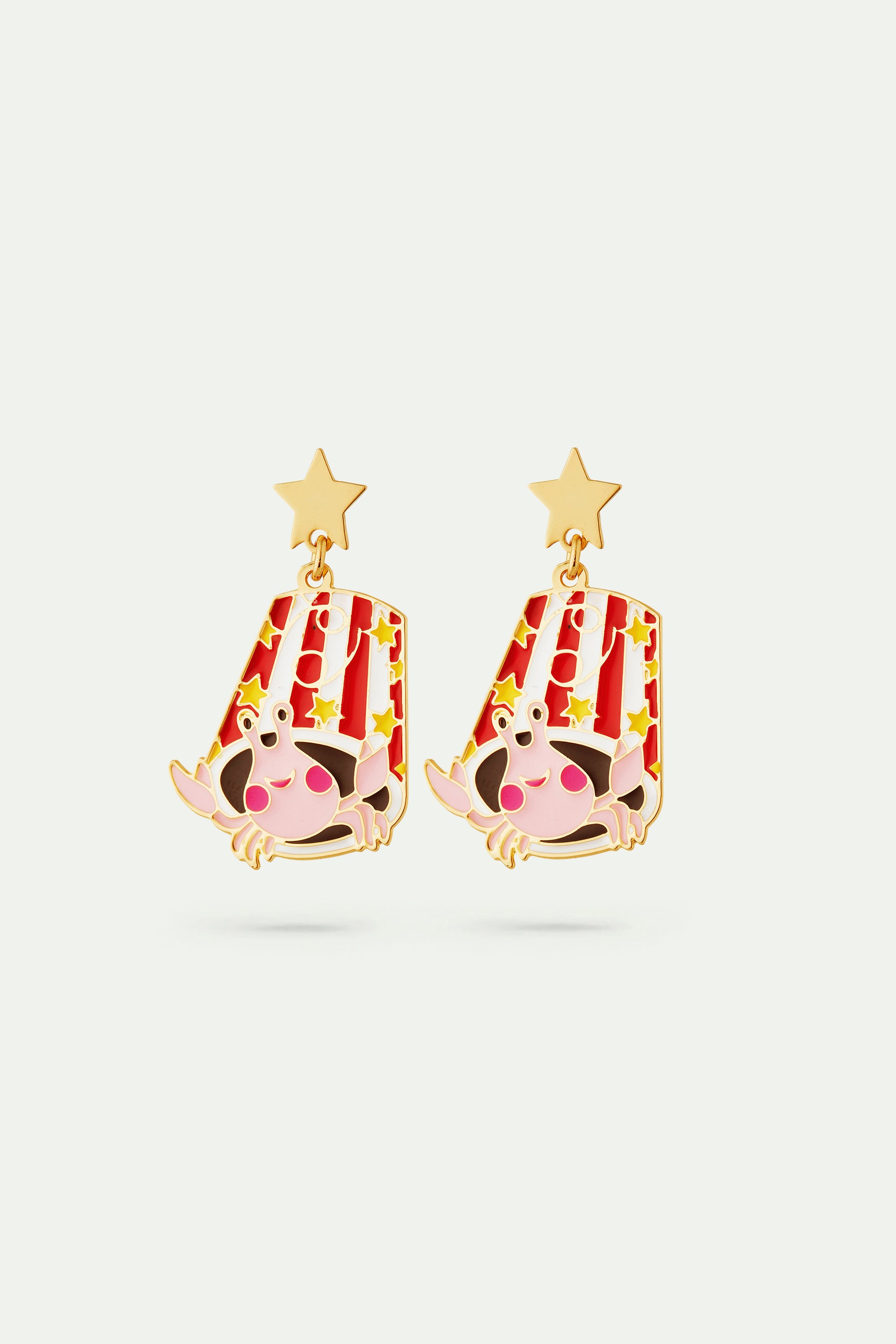 Boucles d'oreilles signe astrologique du cancer