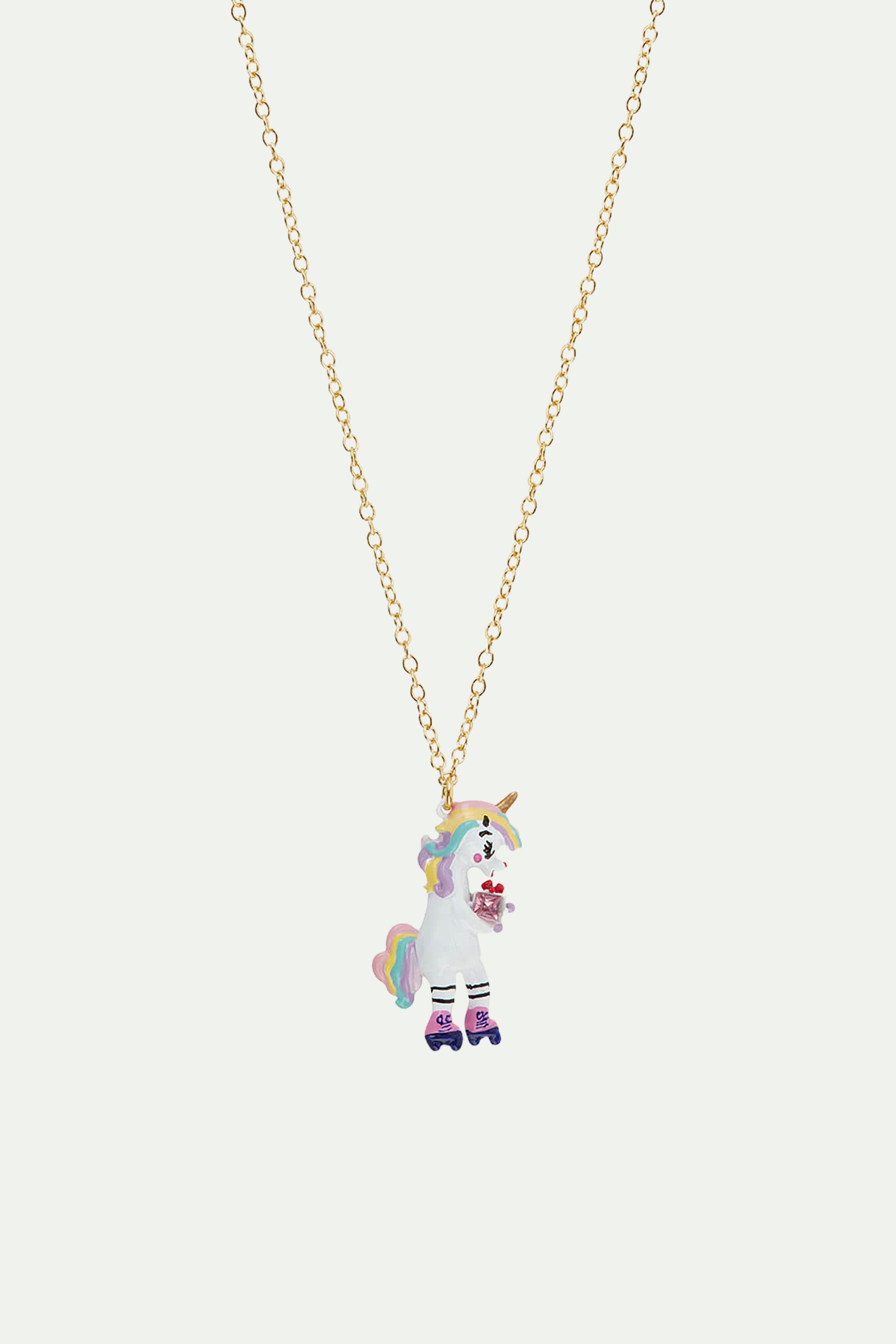 Collar pendiente Unicornio