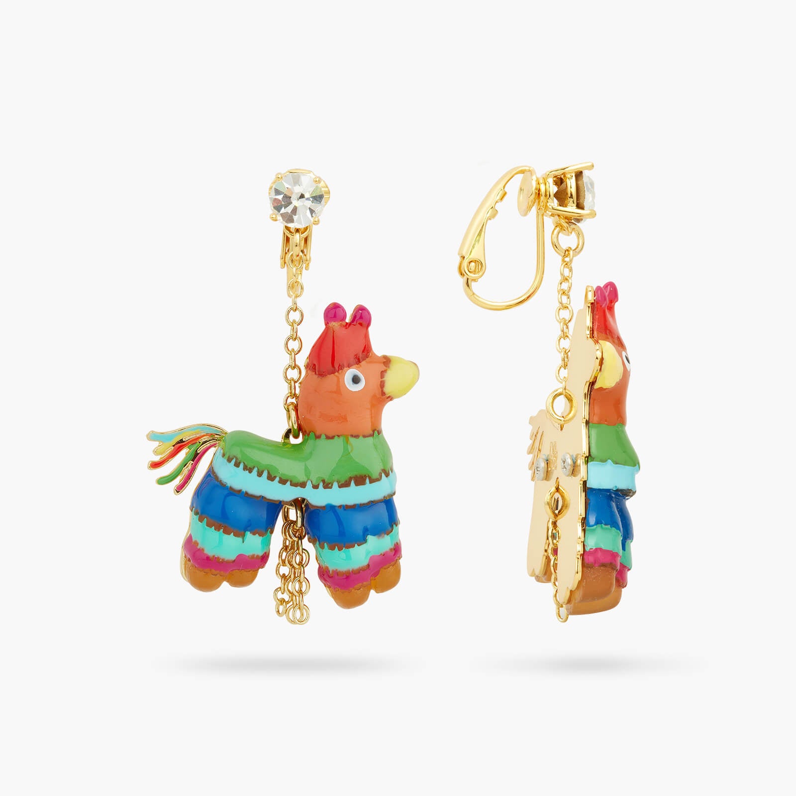 Piñata post earrings