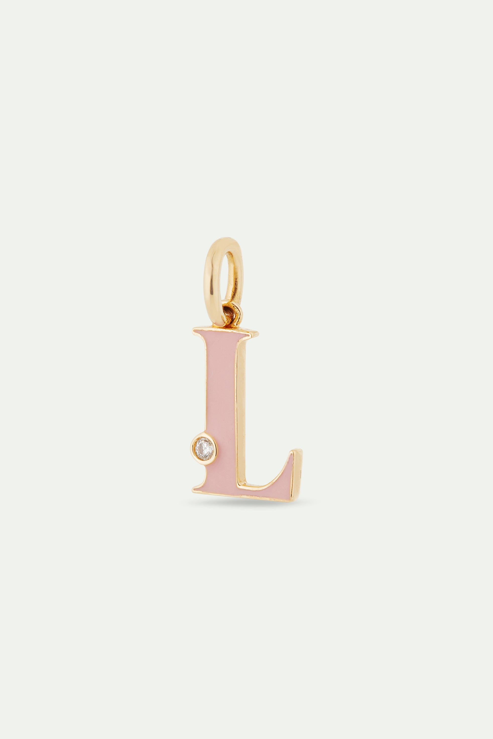 Collier pendentif lettre L