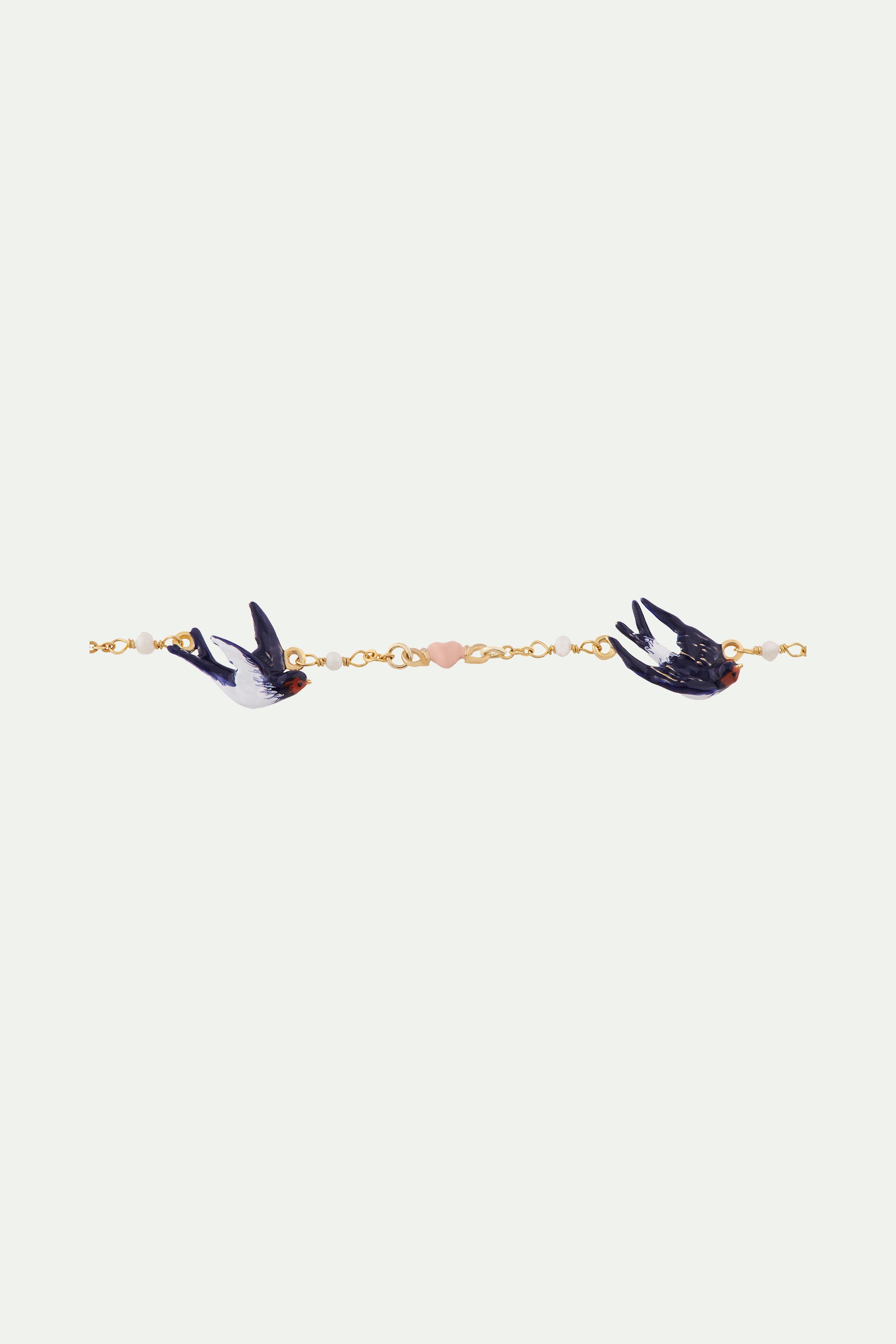 Flying Swallows Chain Bracelet