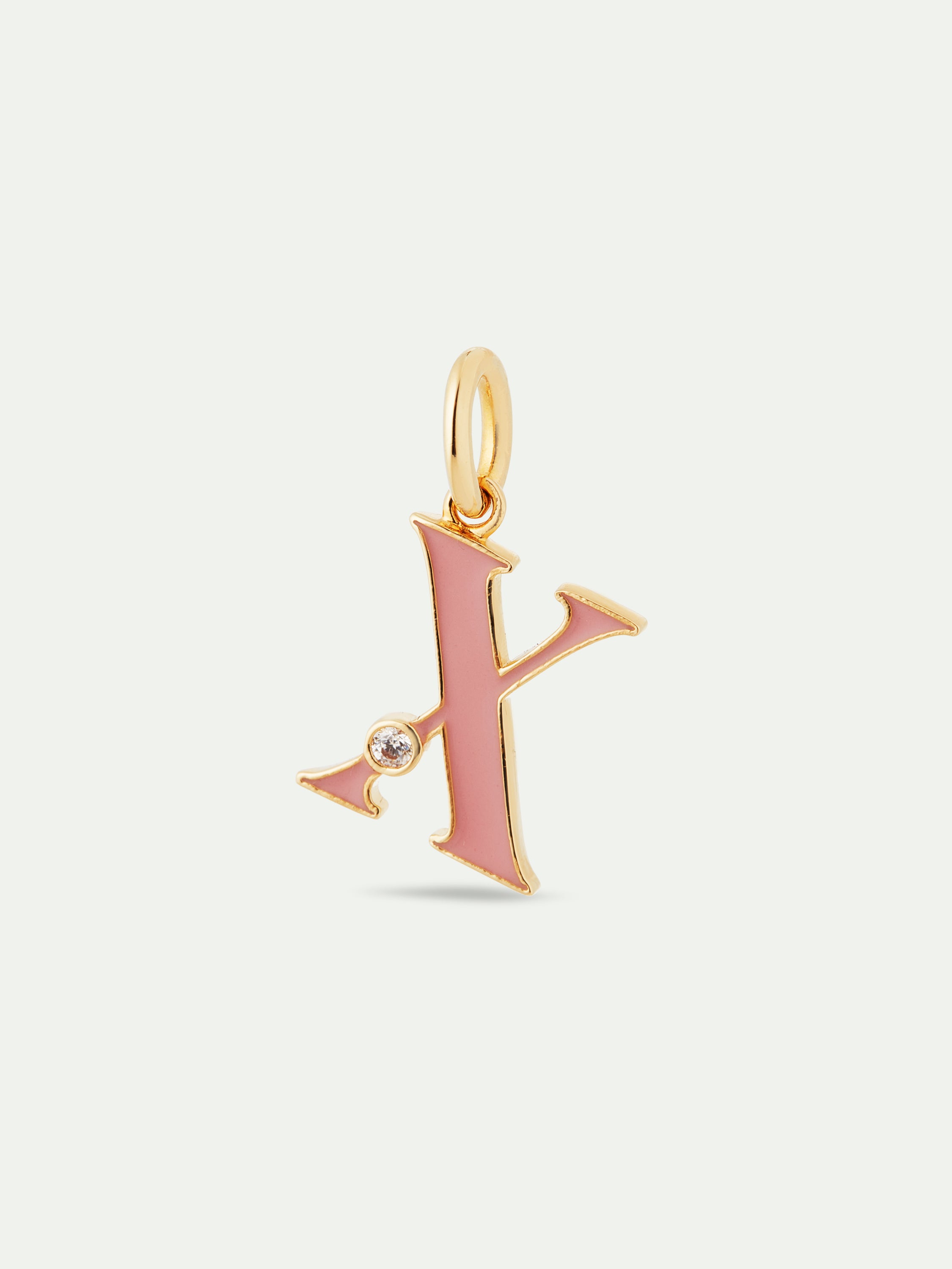 Letter X pendant necklace