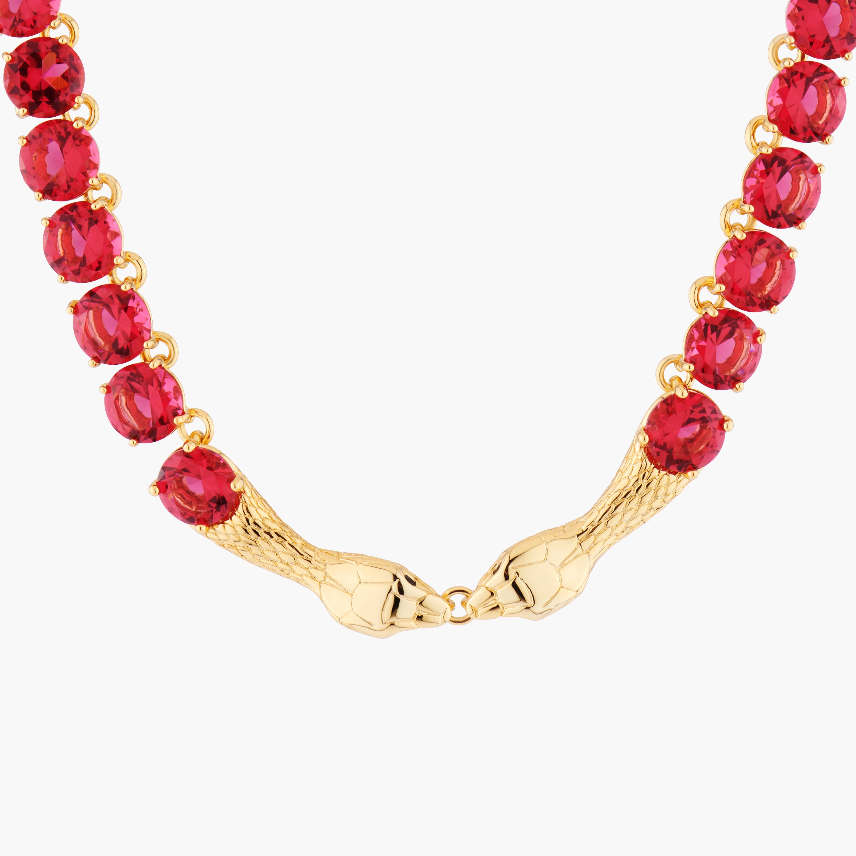 Collier plastron la serpentine