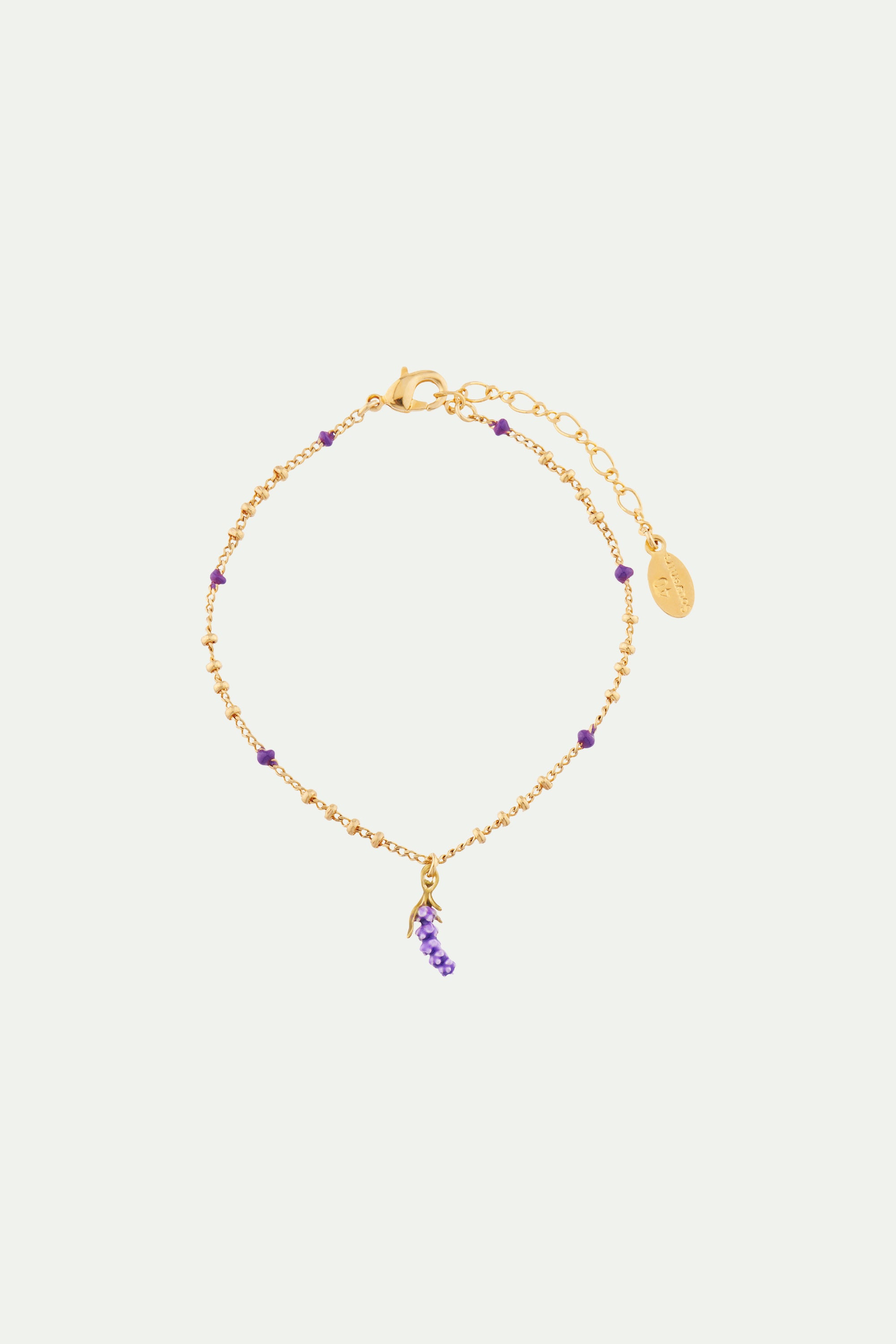 Lavander Charms Bracelet