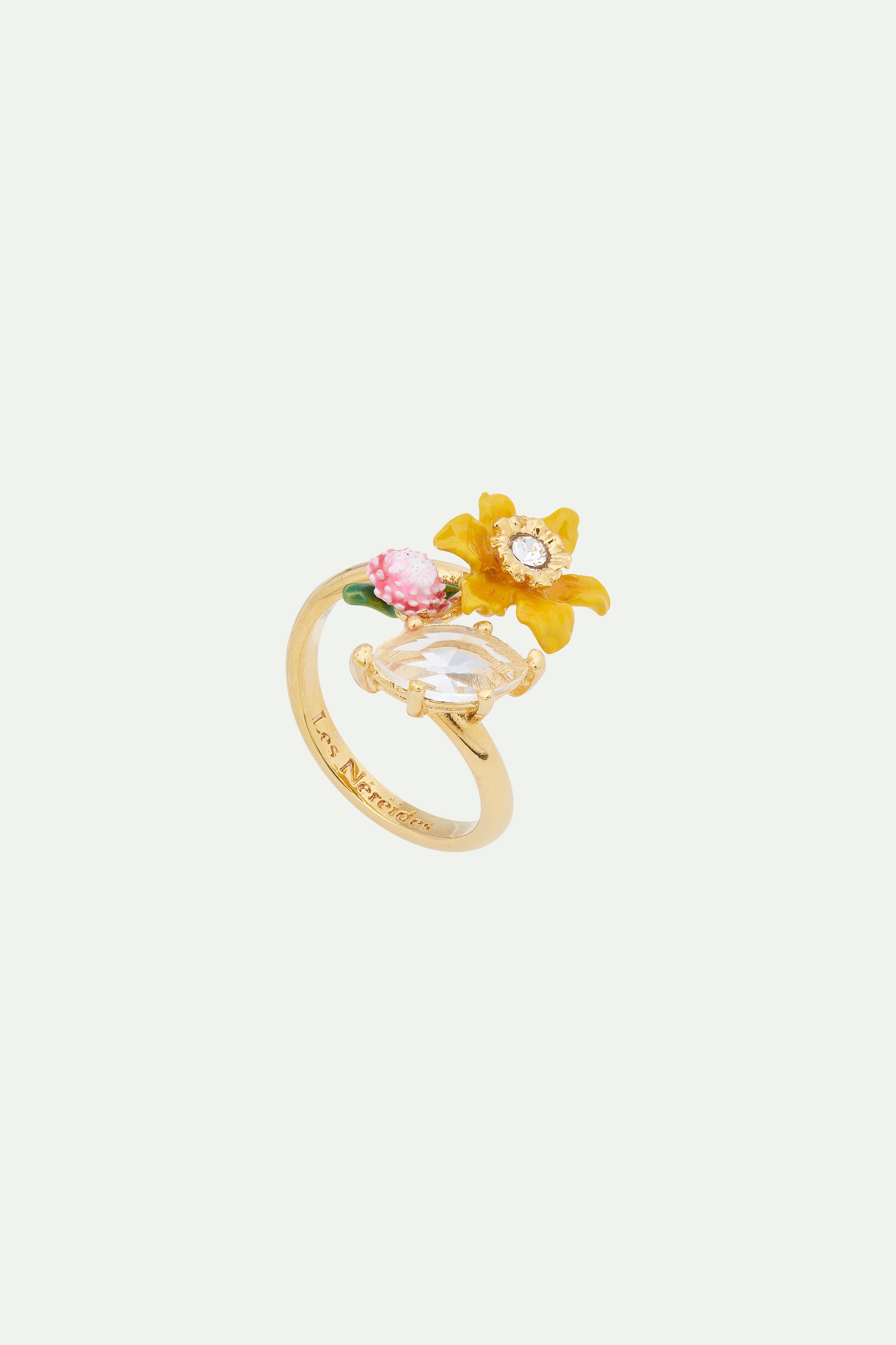 Daffodil fine ring