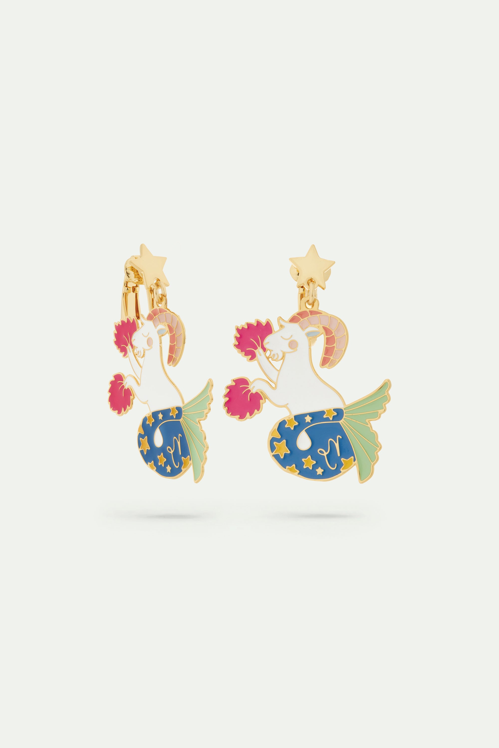 Boucles d'oreilles signe astrologique du capricorne