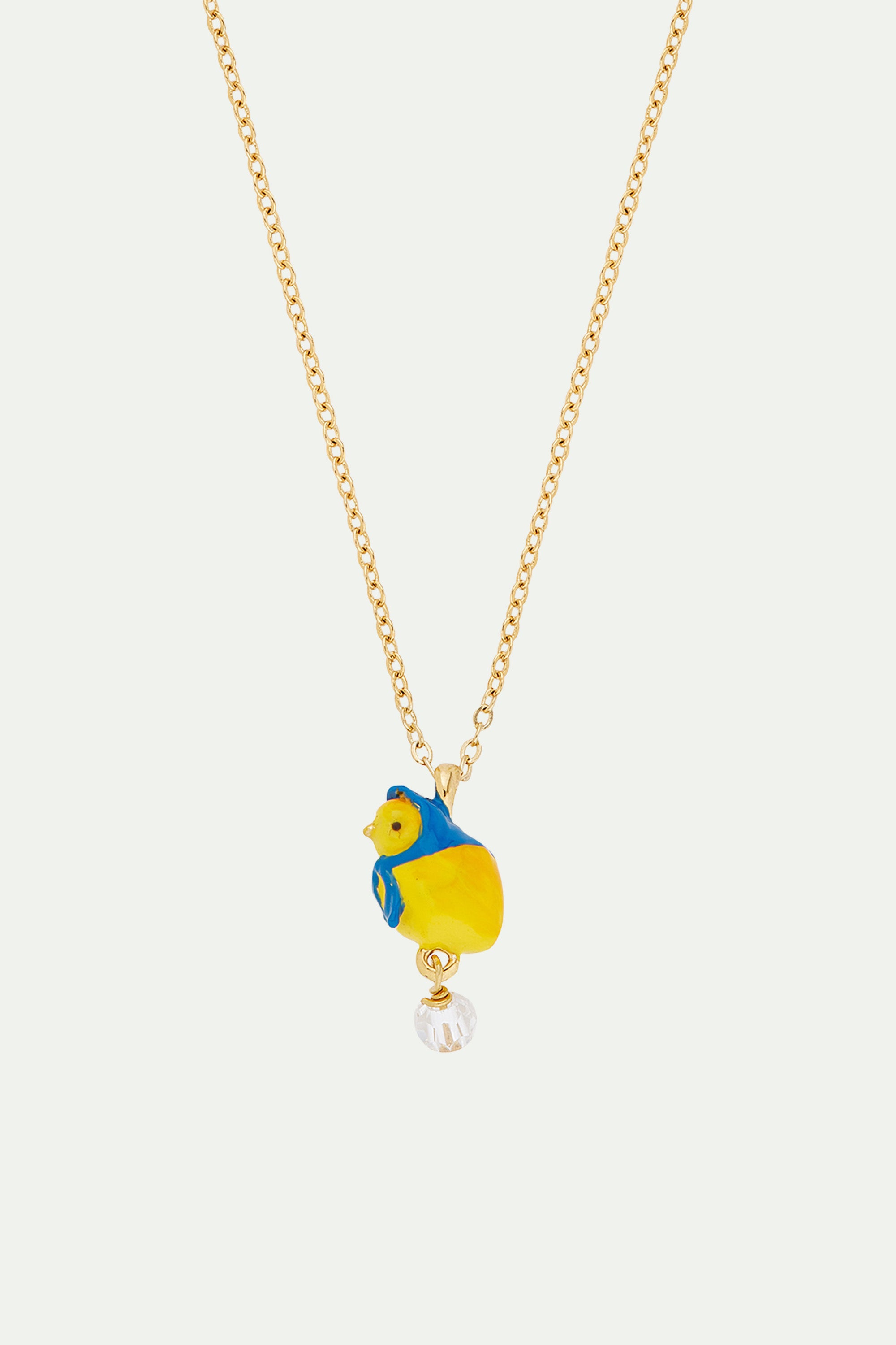 Easter chick pendant necklace