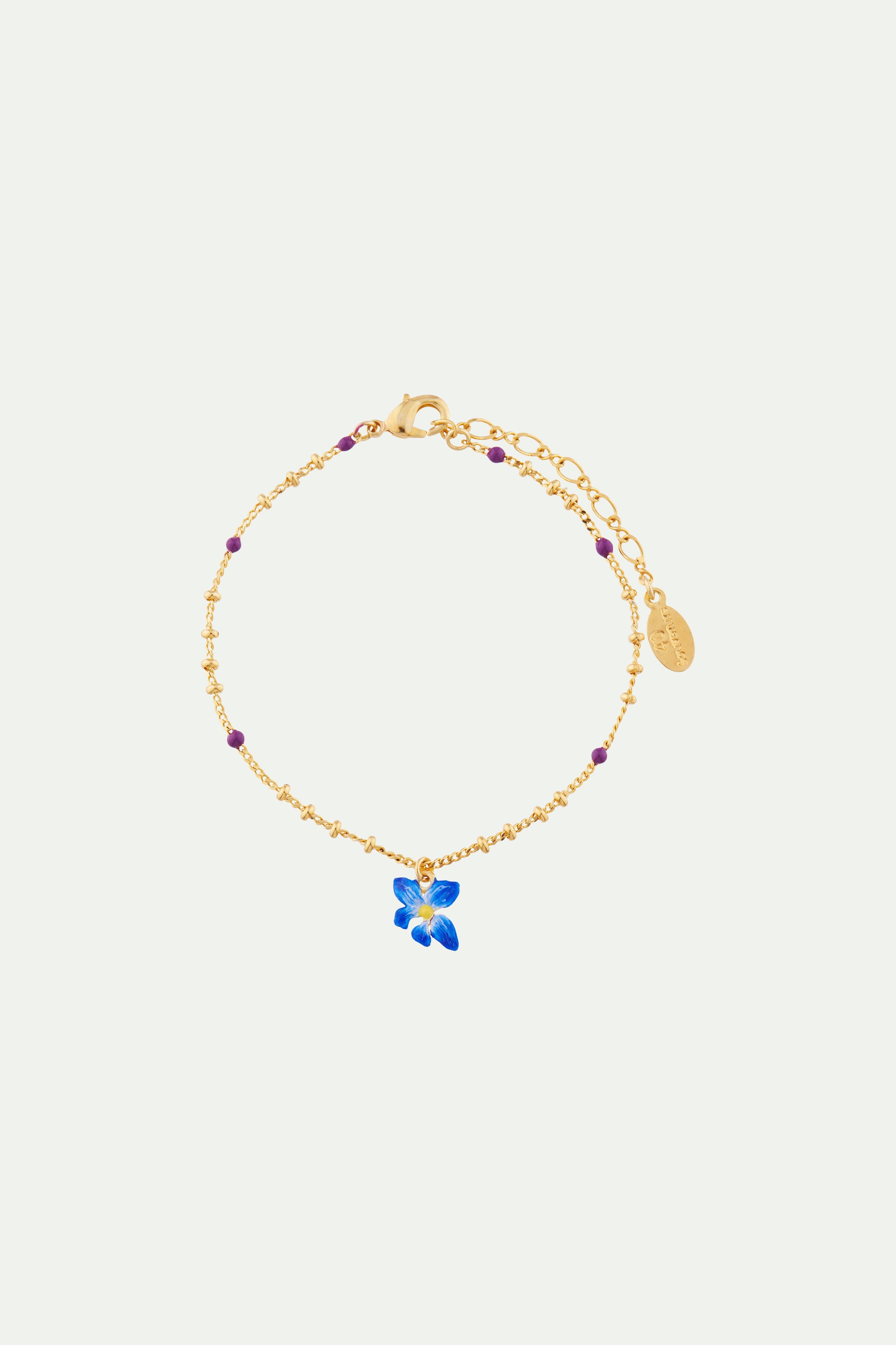 Violet Charms Bracelet