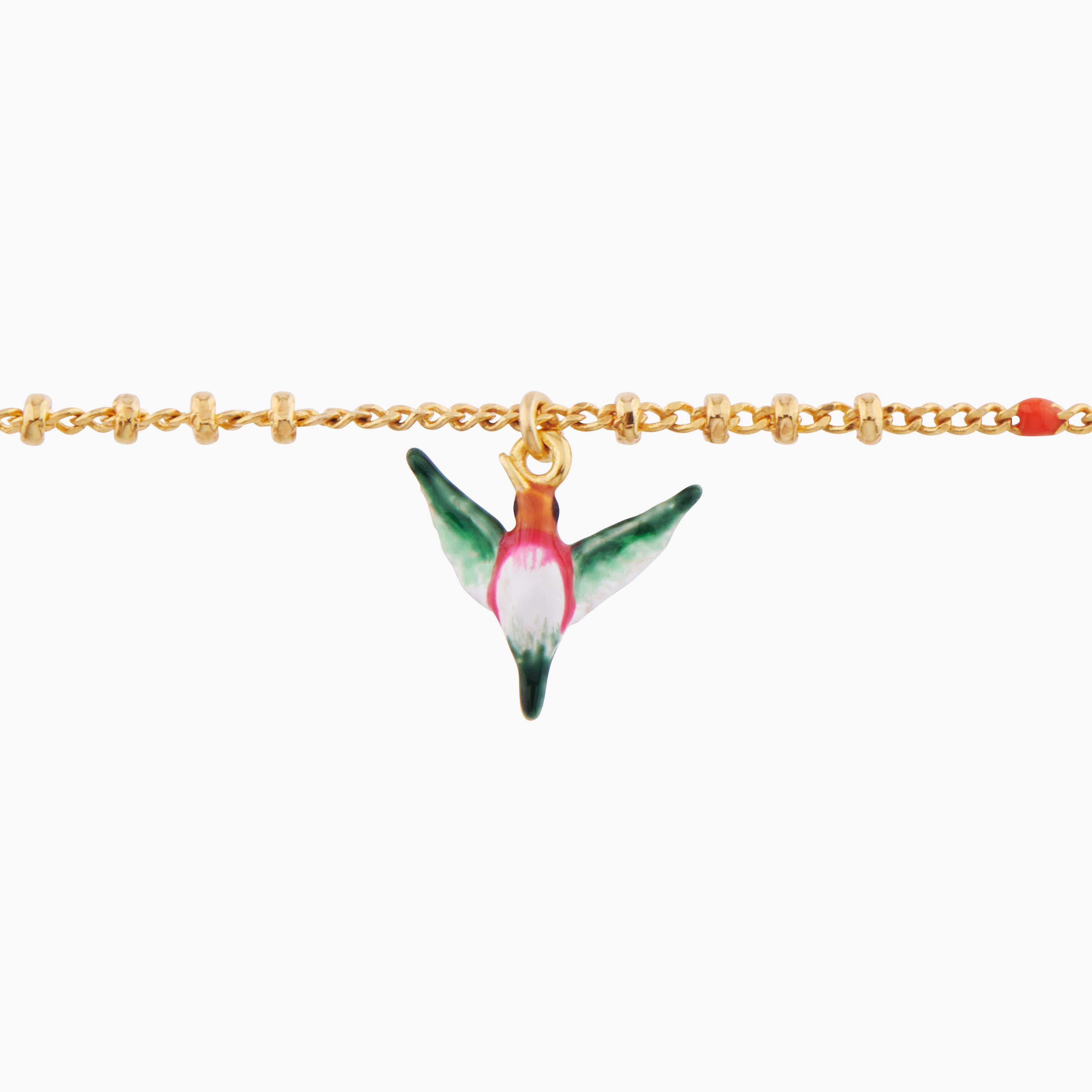 Bracelet pendentif colibri