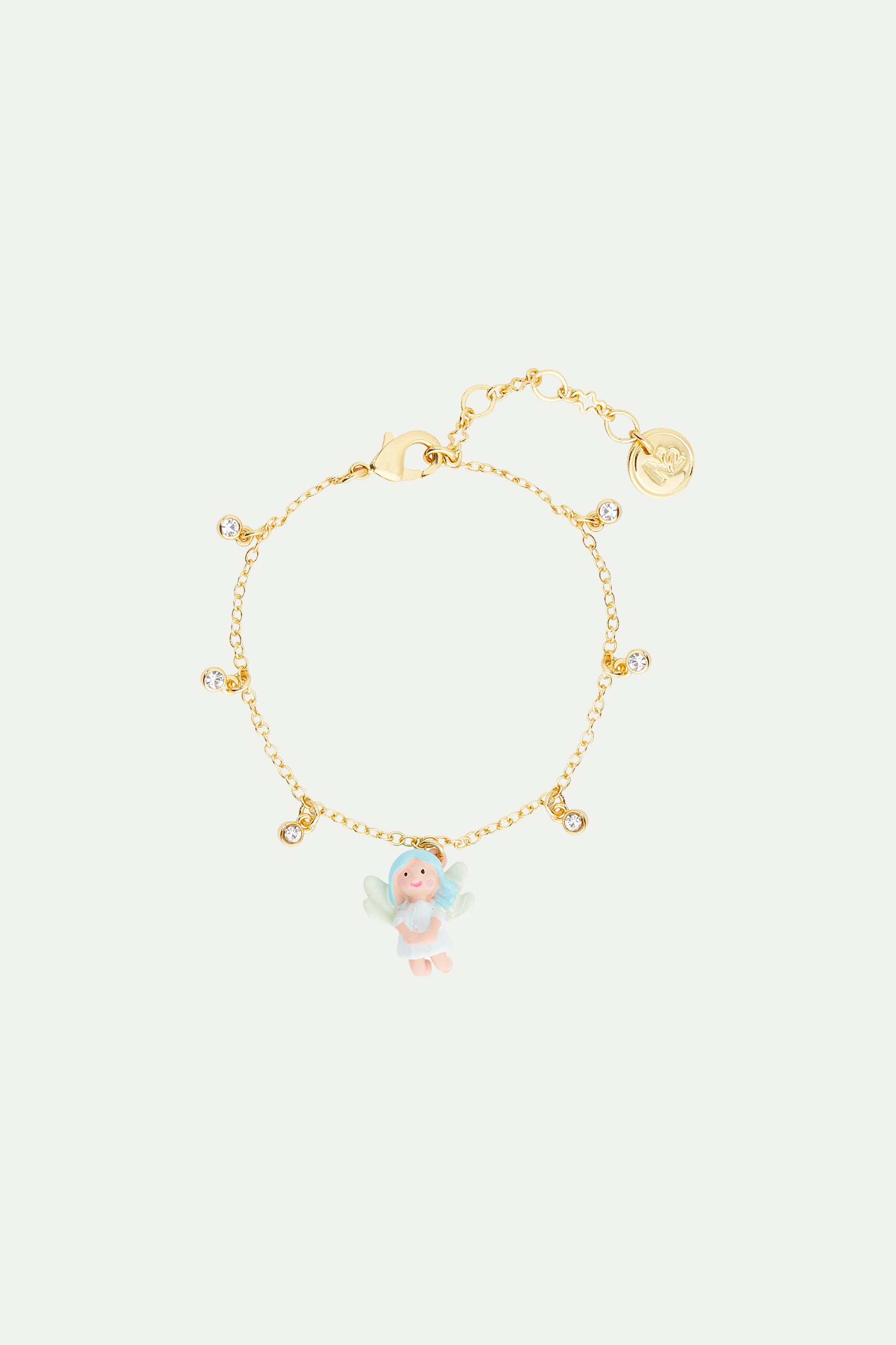 Blue fairy fine bracelet