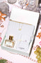 Discovery box Rue Paradis fragance 30ml + mimosa and star anis bracelet + beauty pouch