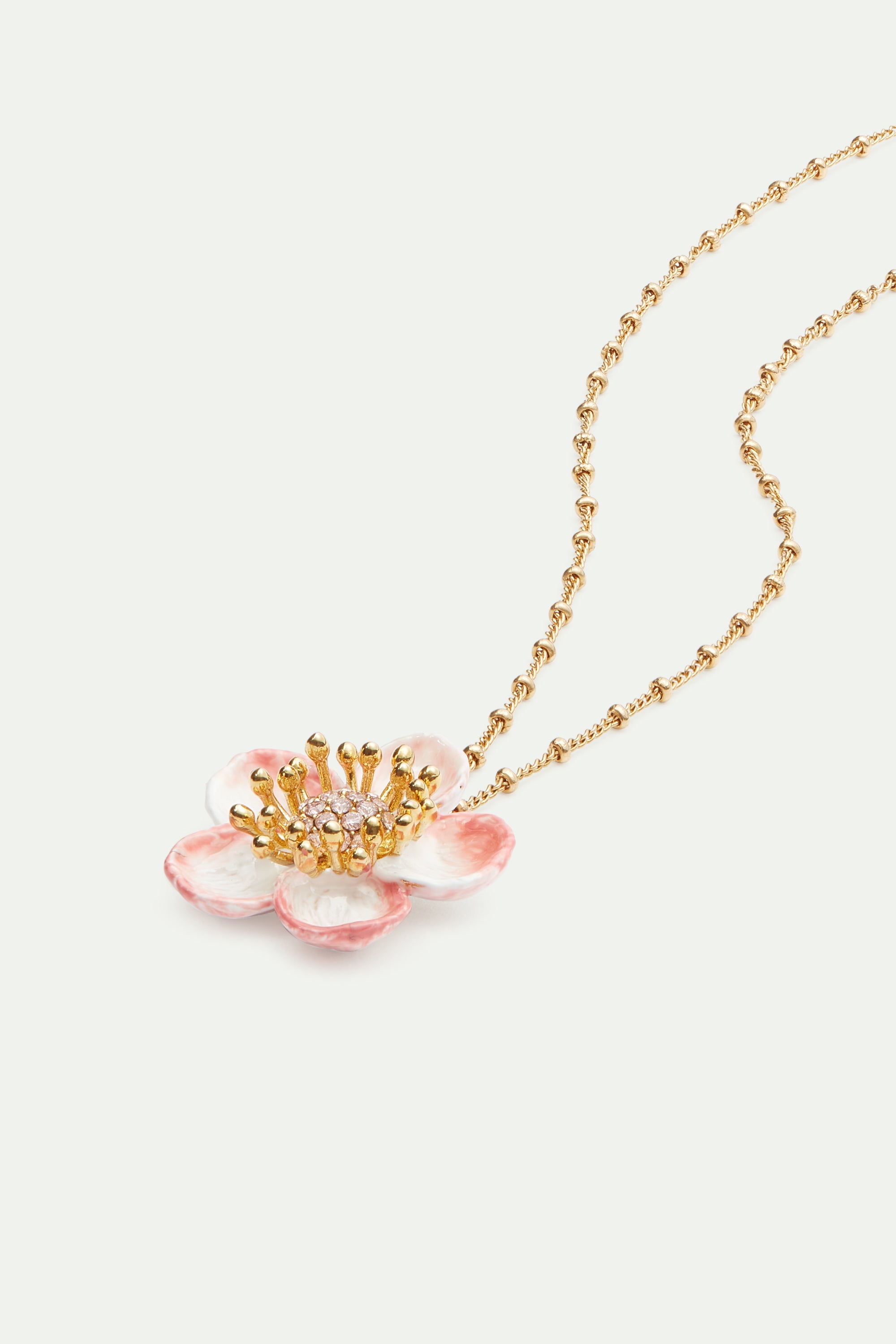 Collier pendentif fleur de pommier