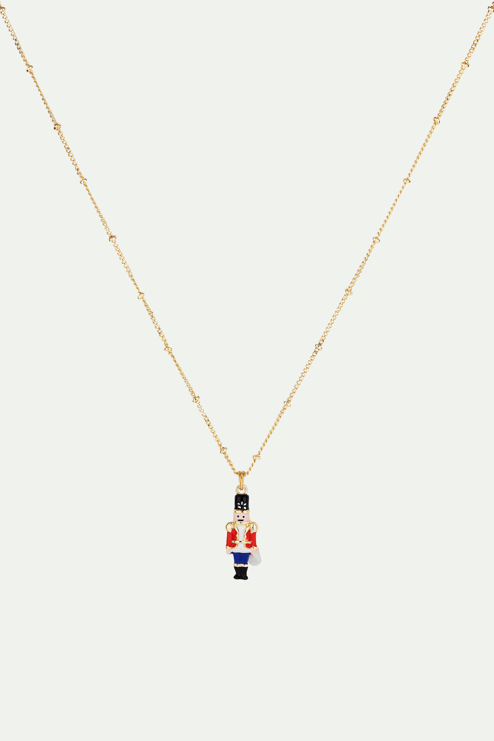 Nutcracker pendant necklace