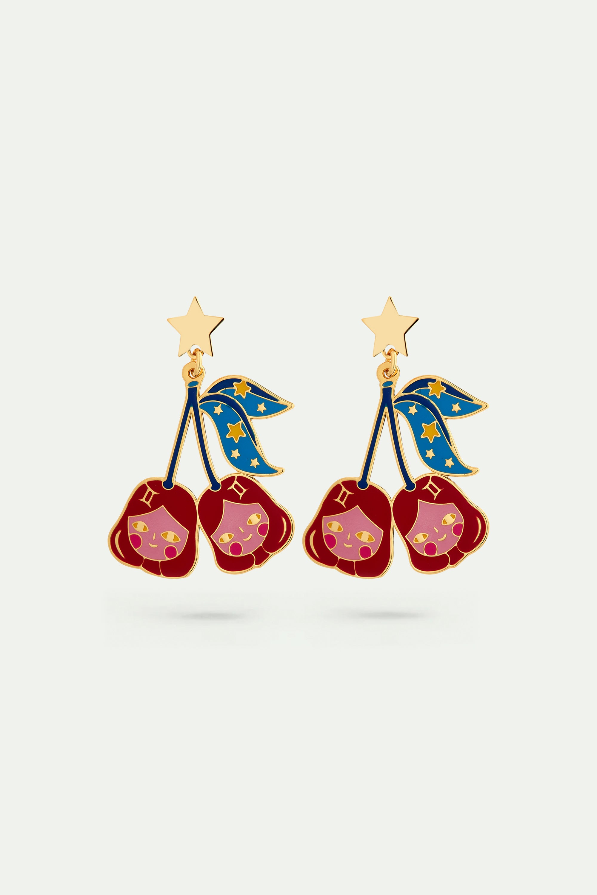 Gemini astrological sign earrings