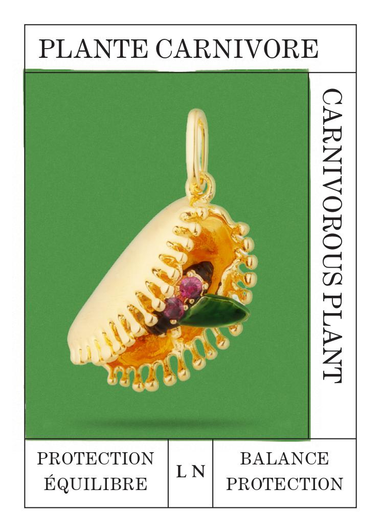 Carnivorous plant pendant: Protection and Balance