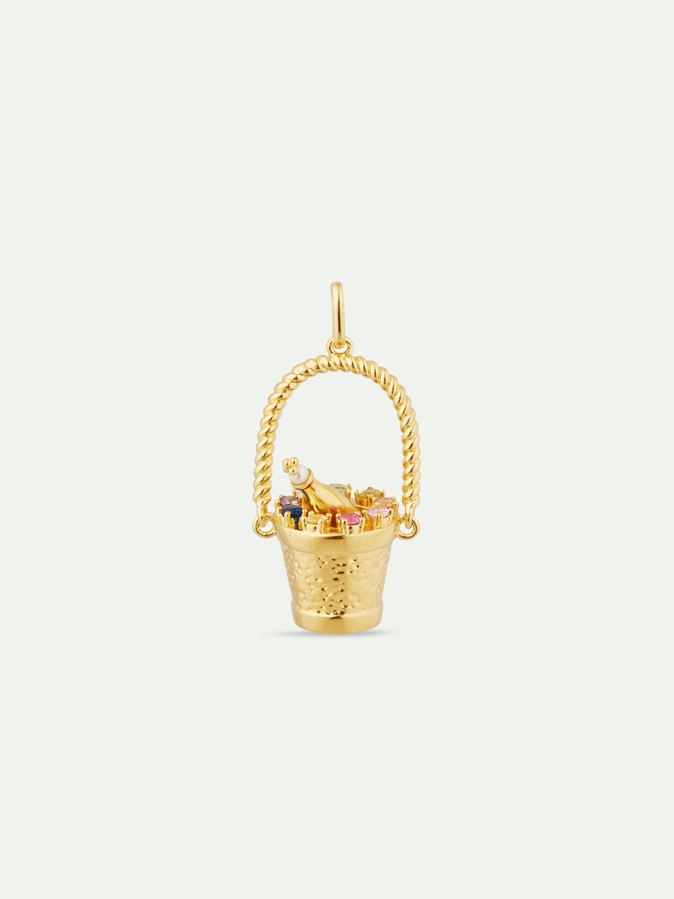 Champagne bucket pendant: Success and Optimism