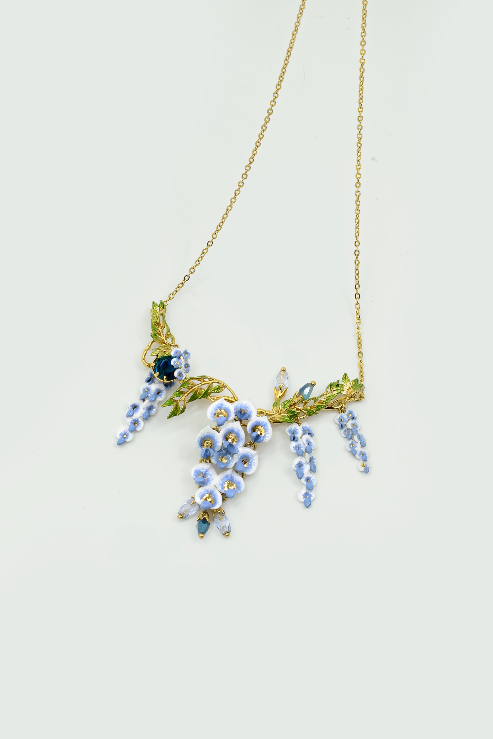 Wisteria statement necklace