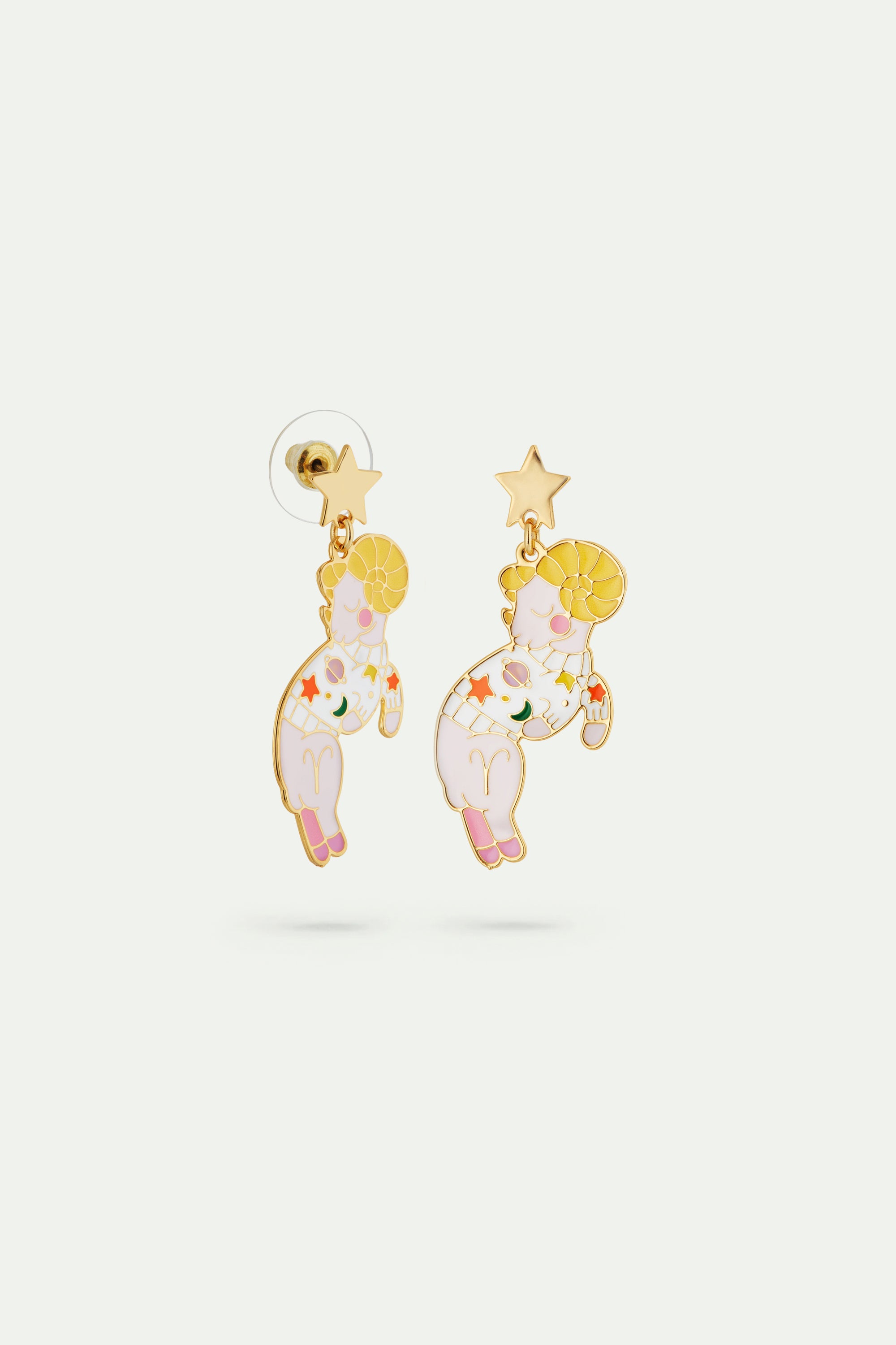 Boucles d'oreilles signe astrologique du bélier