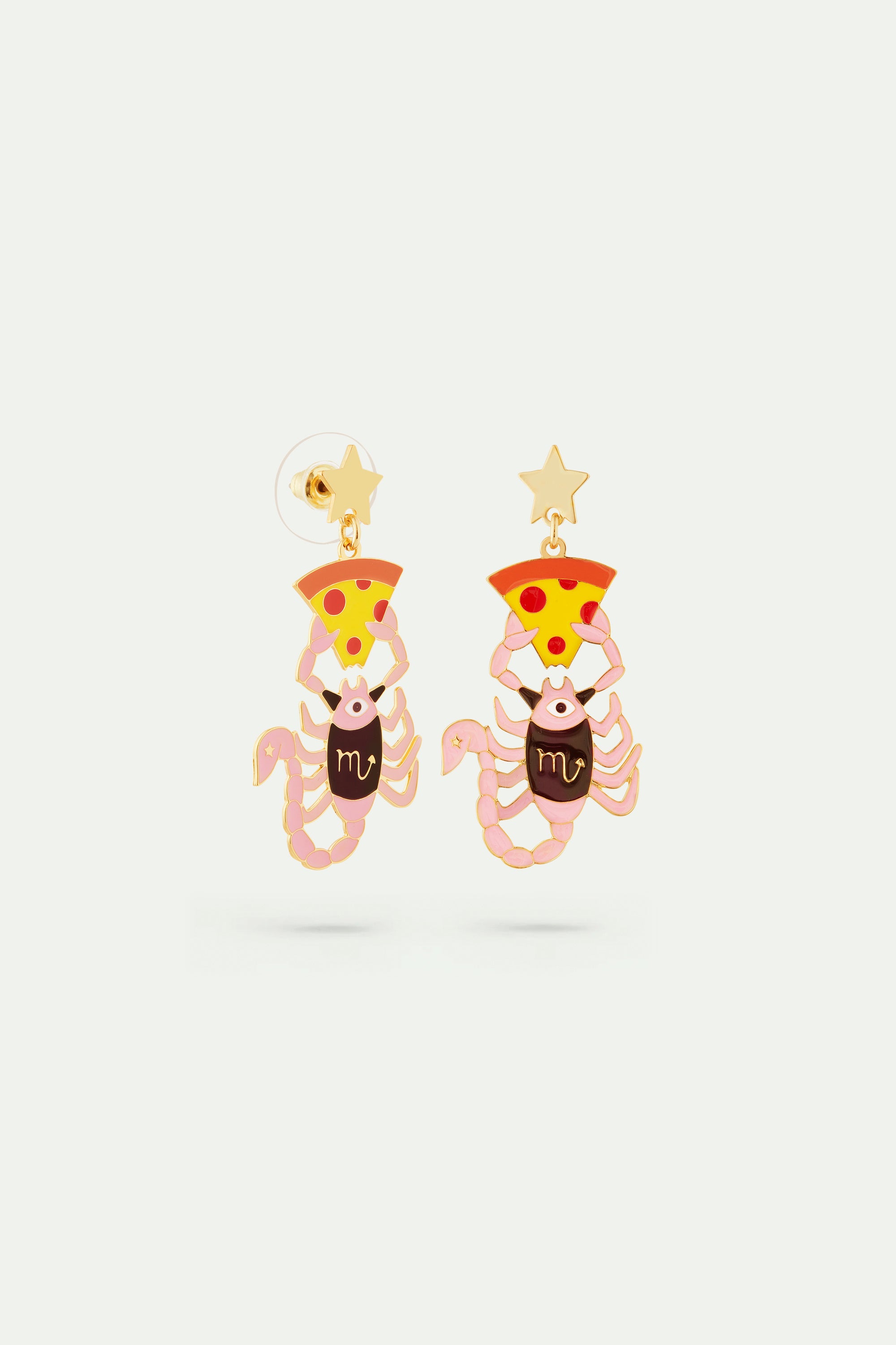 Boucles d'oreilles signe astrologique du scorpion