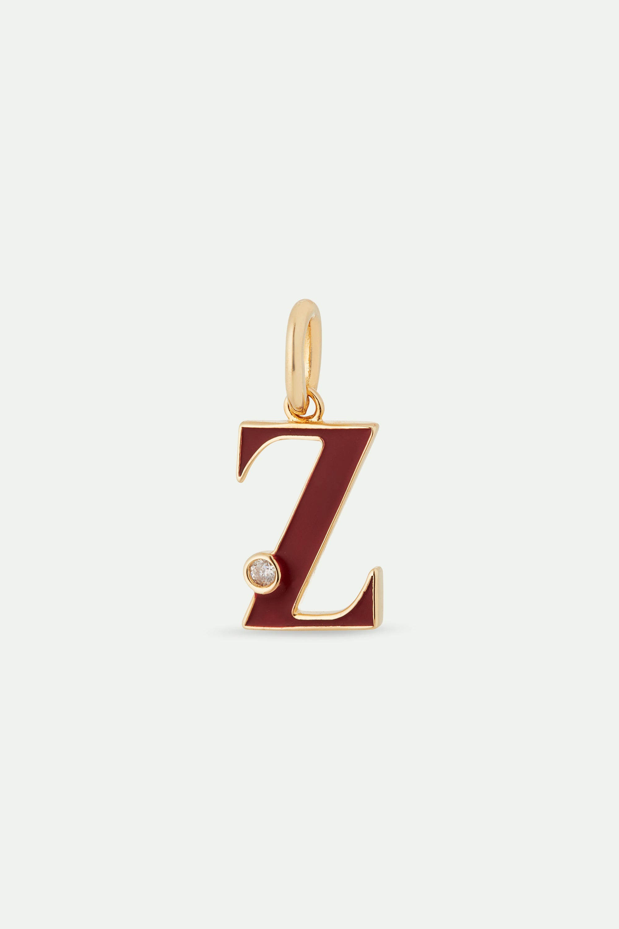 Collier pendentif lettre Z