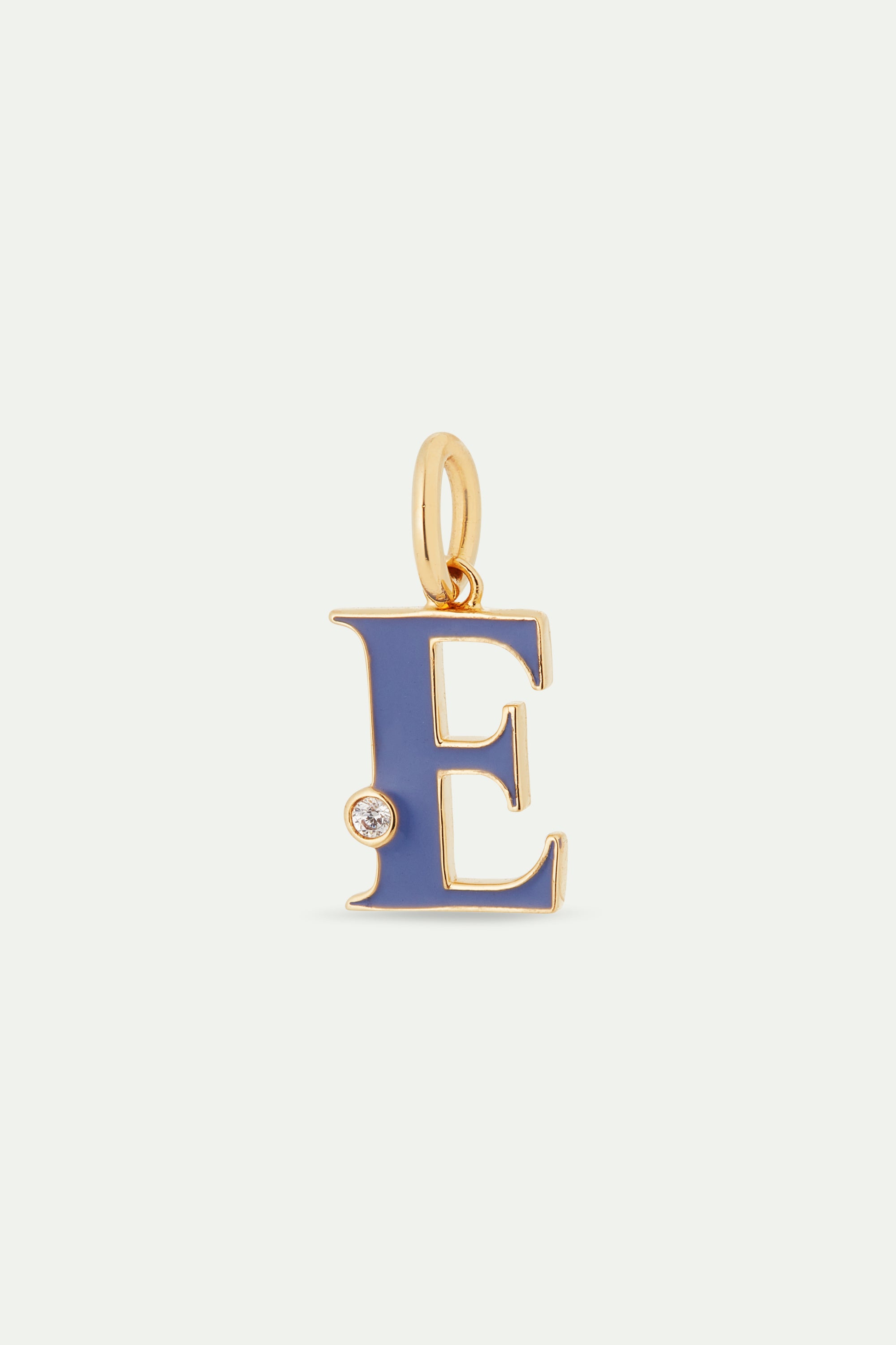 Letter E pendant necklace