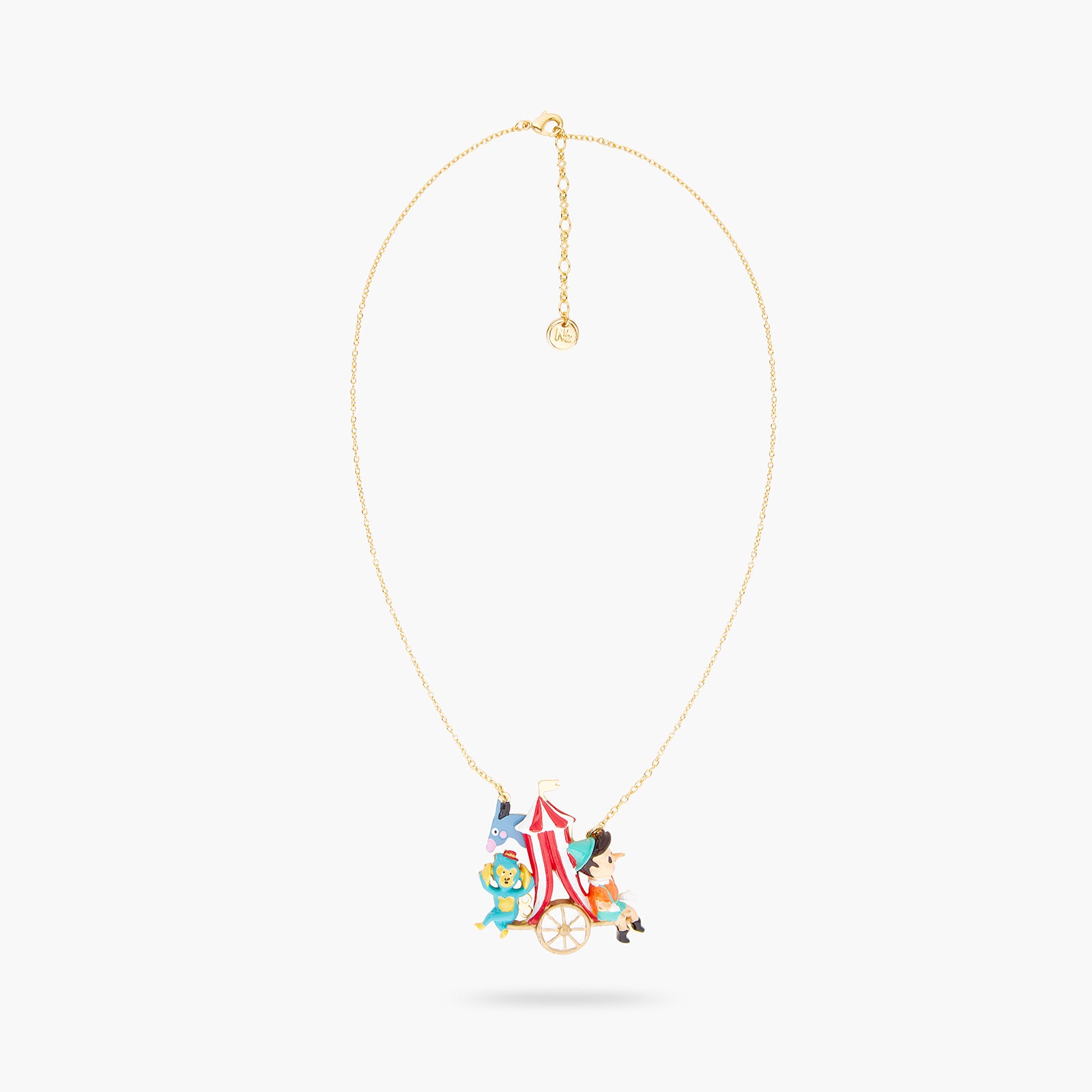 Circus tent necklace