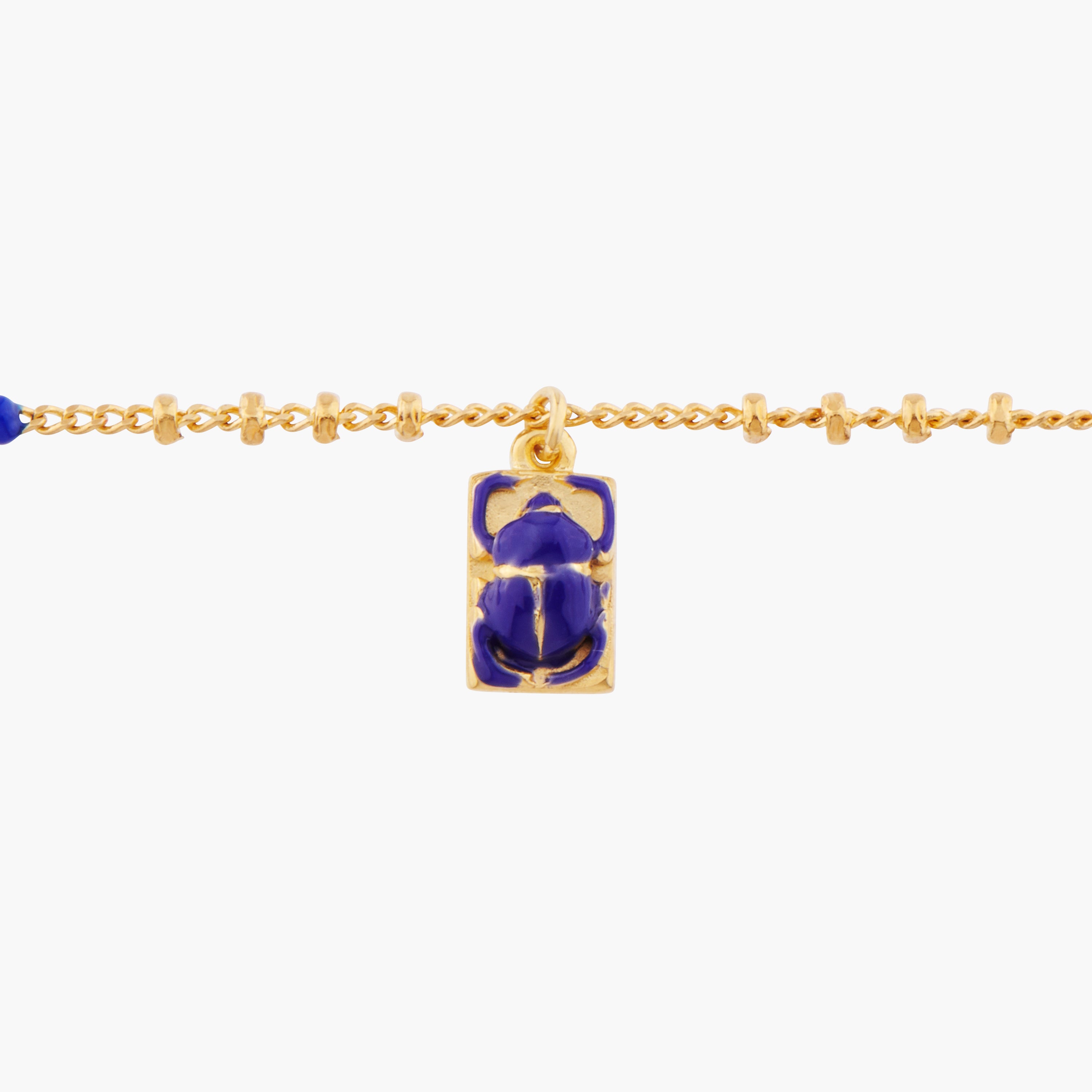 Bracelet pendentif scarabée