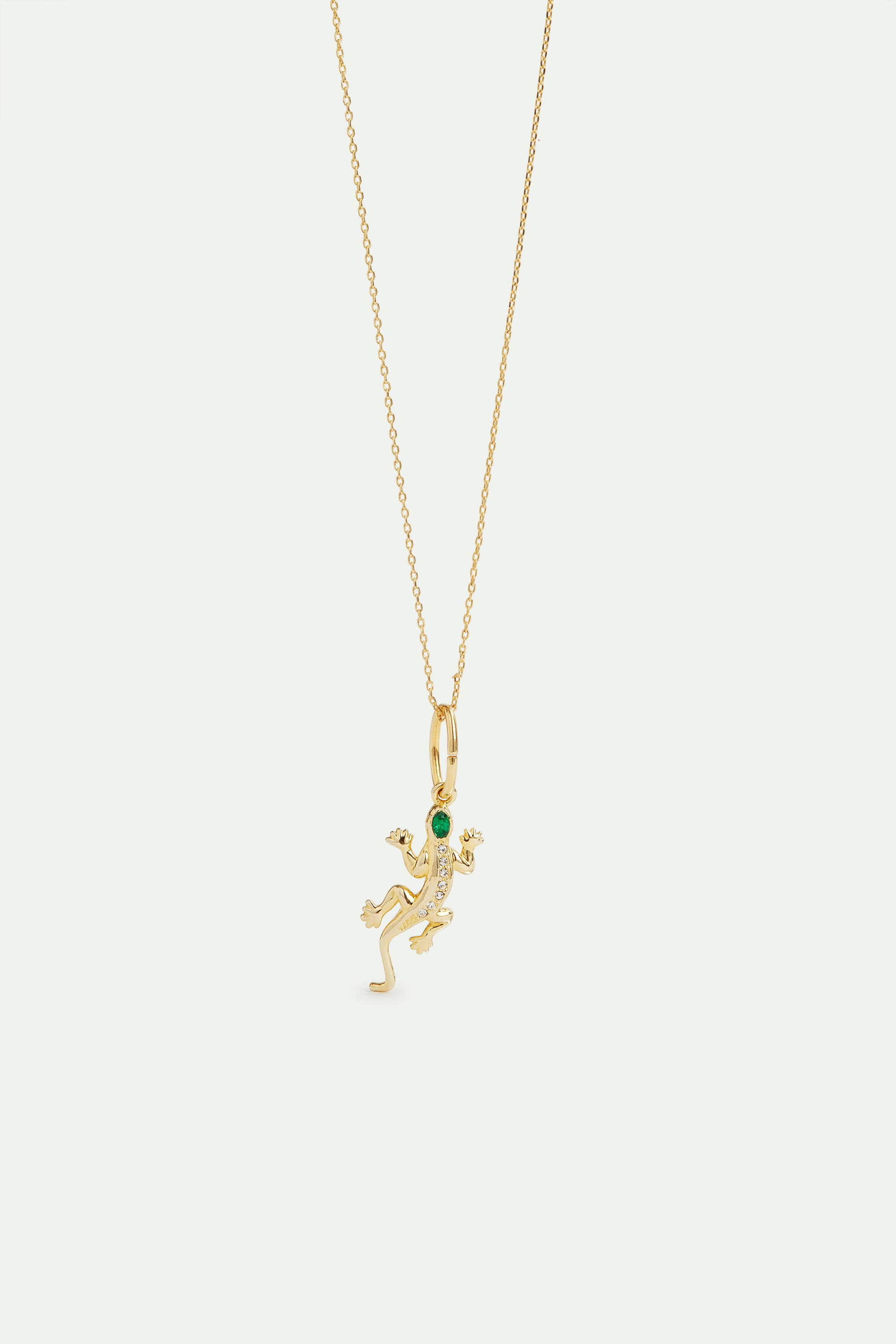 Golden lizard pendant, Renewal and Idleness