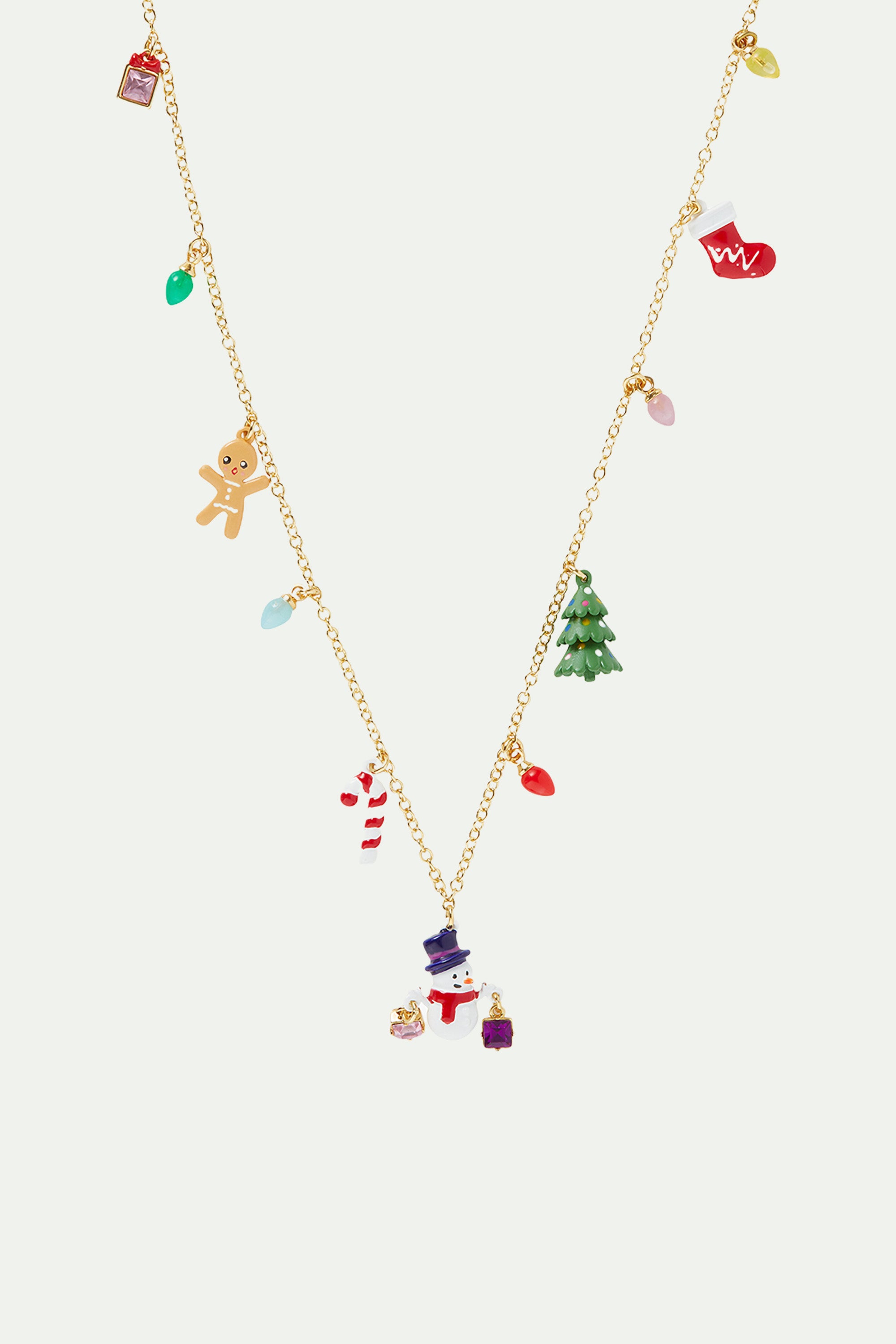 Collier pendentif Multi éléments Santa's Party