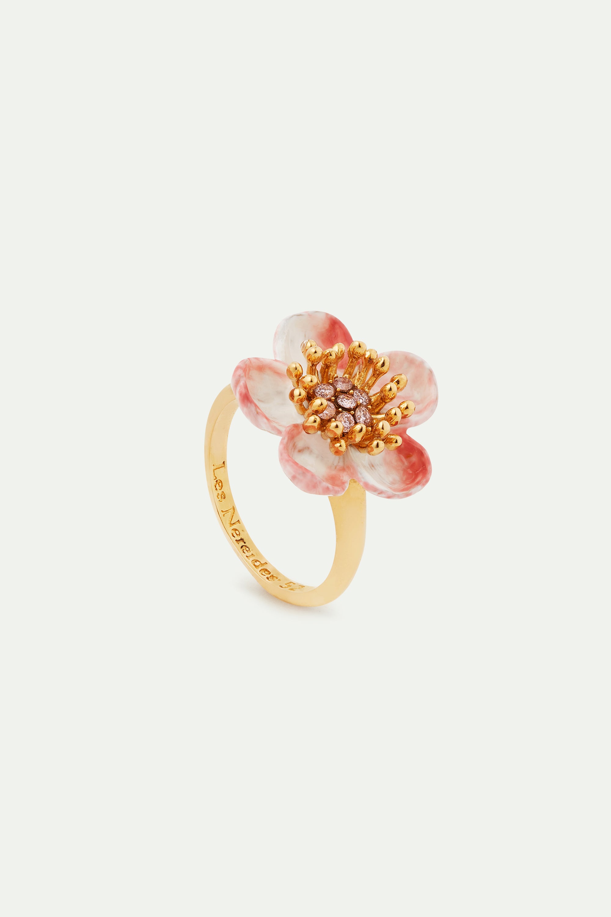 Bague cocktail fleur de pommier