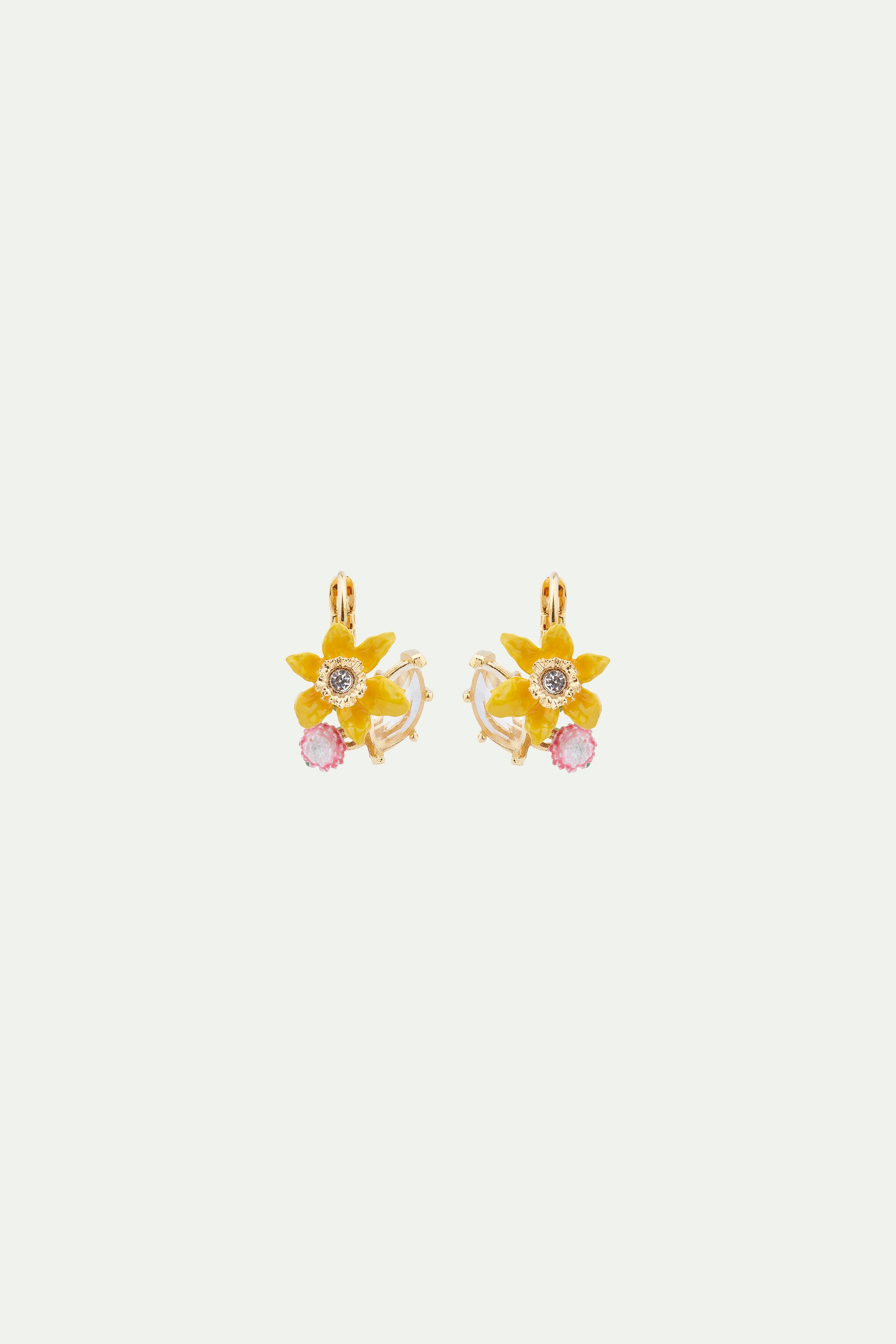 Daffodil sleeper earrings