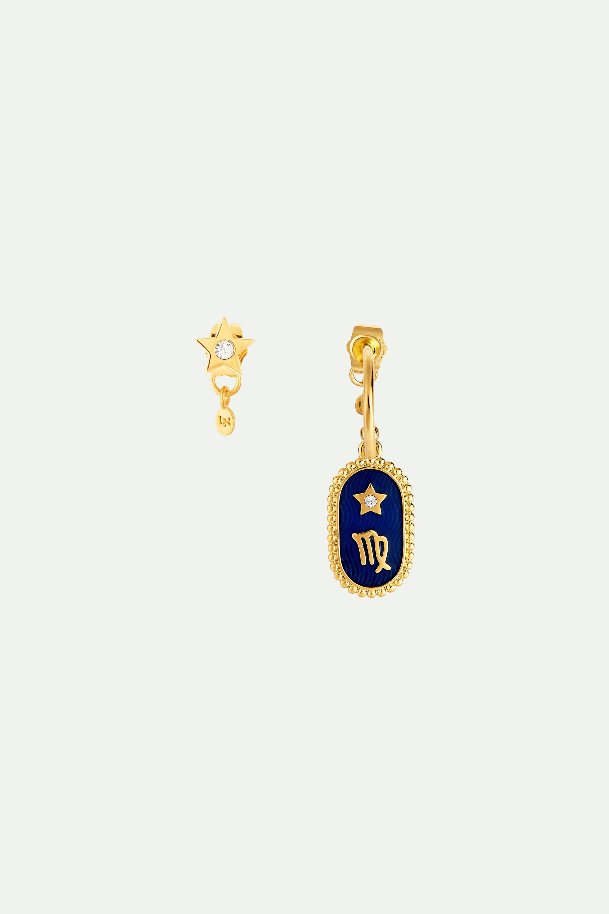 Virgo Zodiac Sign Stud Earrings