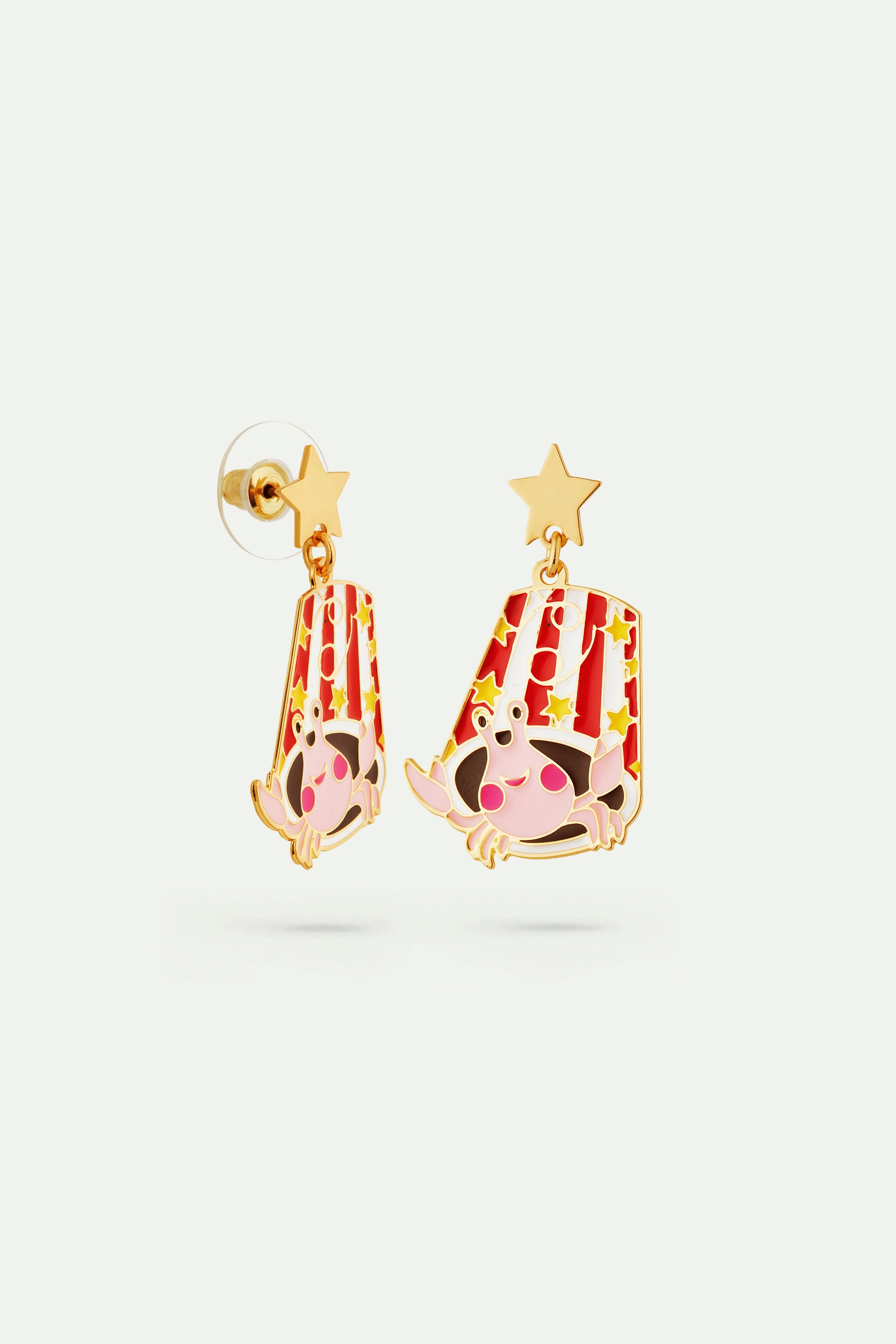 Cancer astrological sign earrings